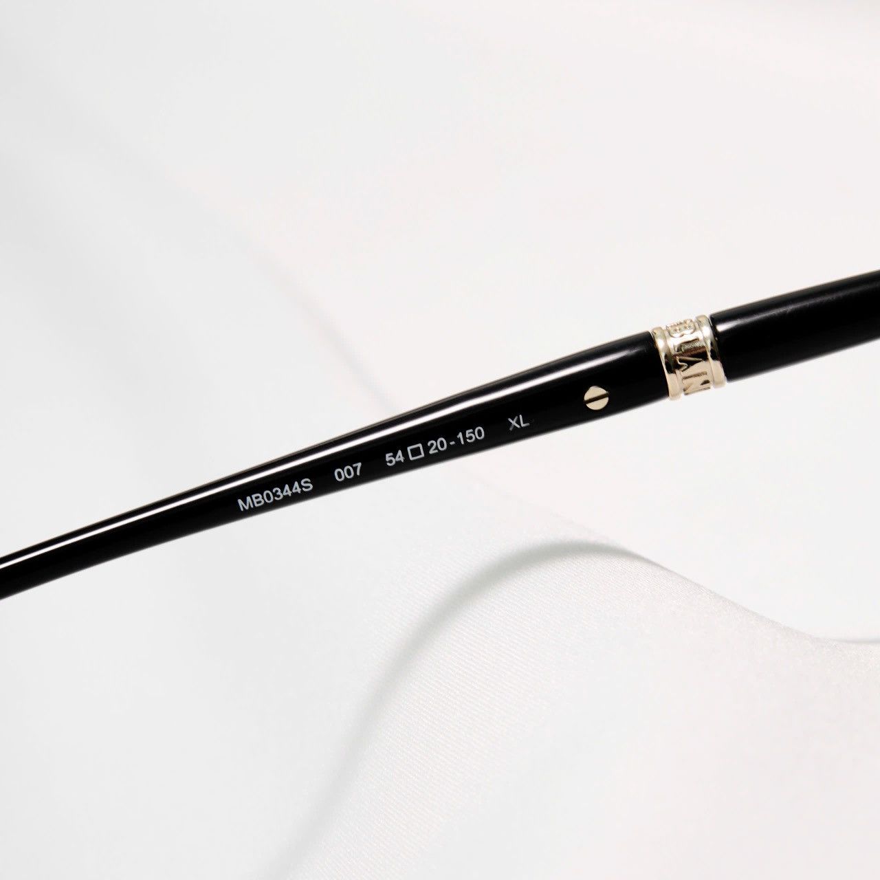 Montblanc MONTBLANC MB0344S 007 SUNGLASSES Size ONE SIZE - 5 Thumbnail