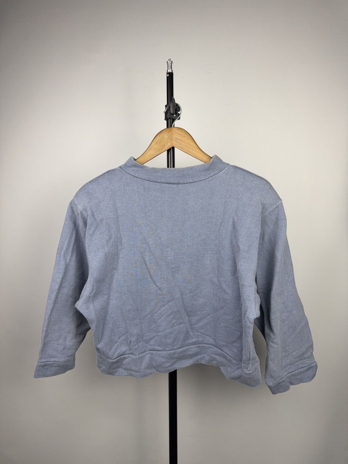 Disney Rare 80s Mickey & Minnie College Crewneck Sweatshirt Vintage Size S / US 4 / IT 40 - 12 Thumbnail