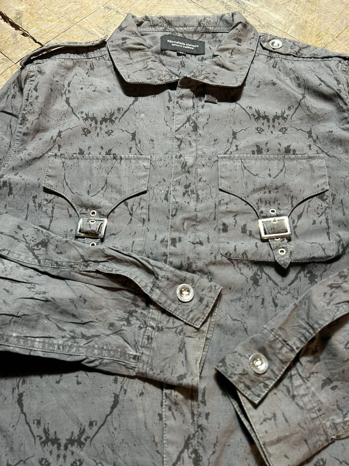 If Six Was Nine × Japanese Brand × Seditionaries Roushatte Standard Button Up Zipper Shirt Size US M / EU 48-50 / 2 - 5 Thumbnail