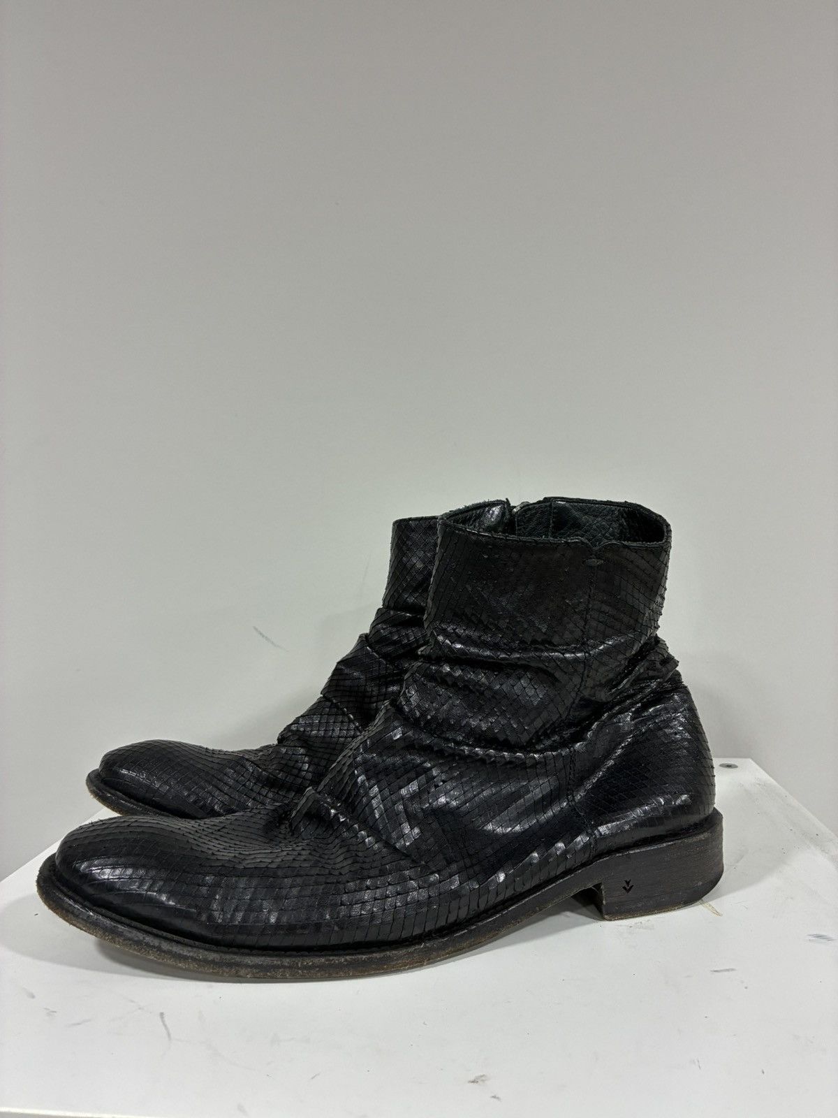 John Varvatos Snakeskin boot 8.5 Size US 8.5 / EU 41-42 - 6 Thumbnail
