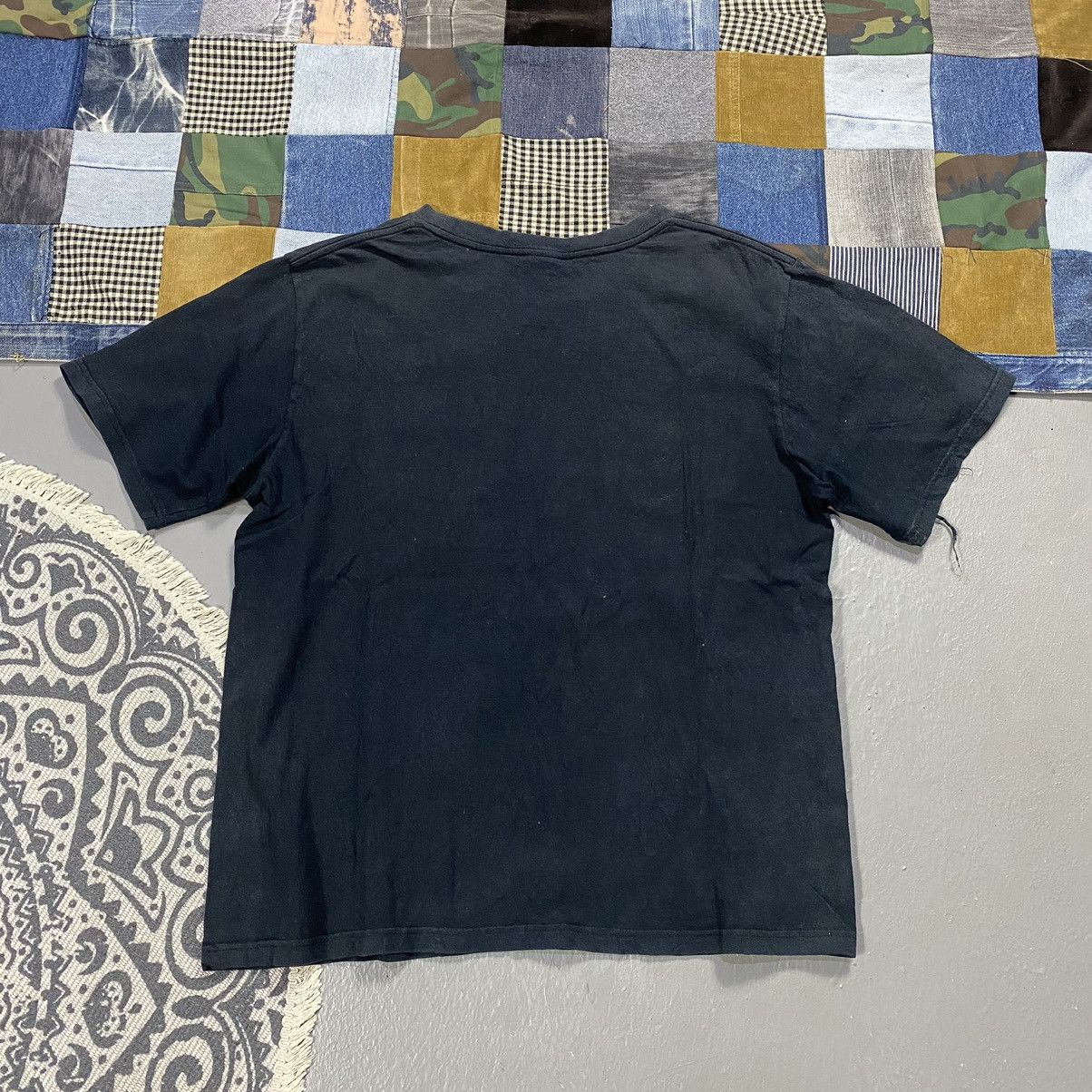Japanese Brand × Number (N)ine Number Nine Cigarettes Pocket Distressed Tshirt Size US M / EU 48-50 / 2 - 3 Thumbnail