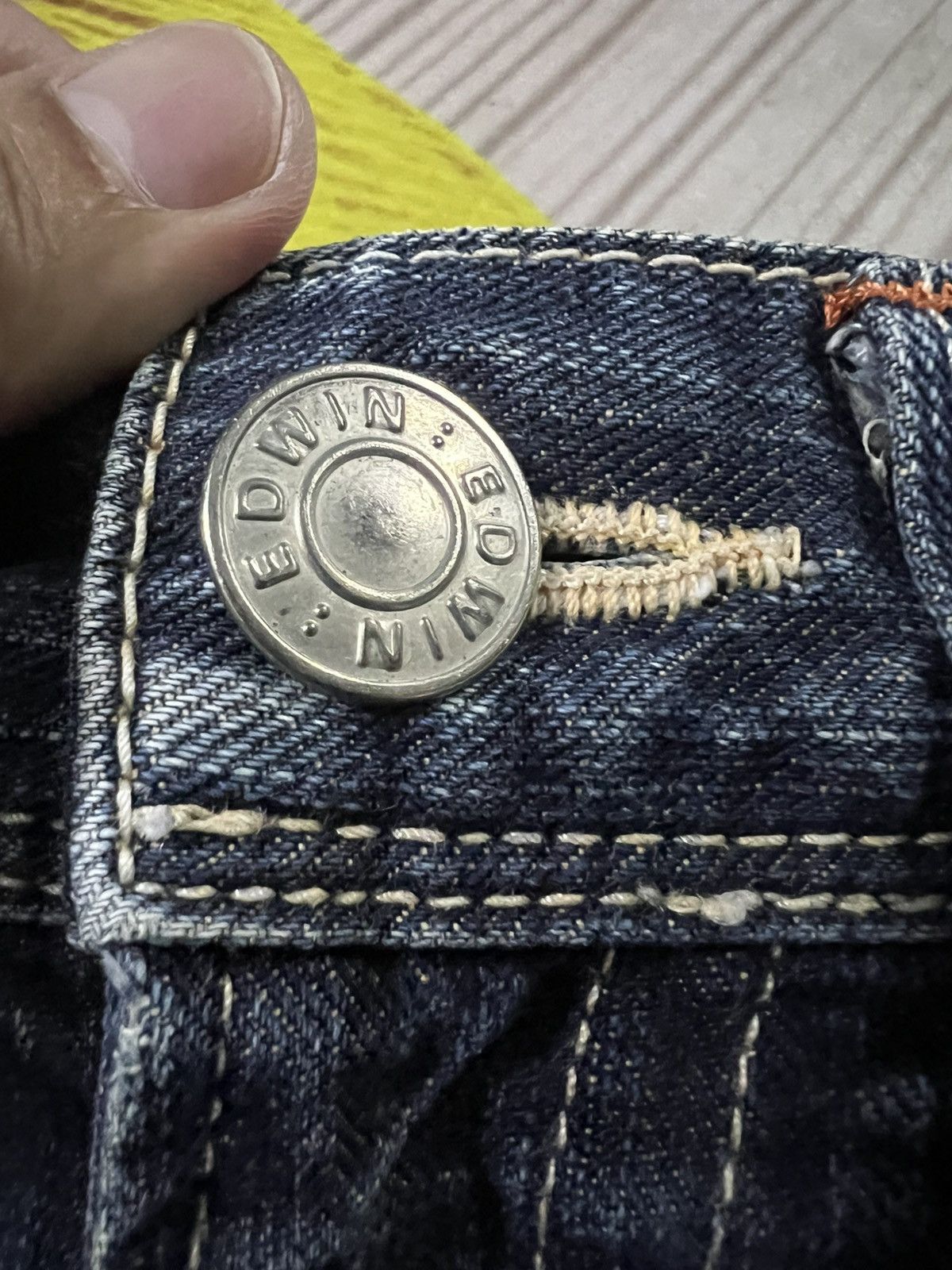 Edwin Edwin Exclusive Vintage XV Embroidery Mud Wash Jean Size US 32 / EU 48 - 18 Thumbnail