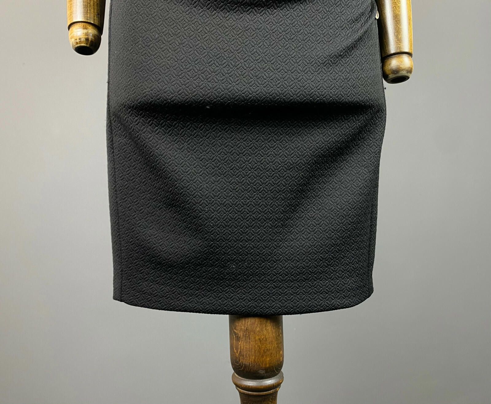 Designer Ladies Rinascimento Black Sleeveless A-Line Dress Size M Size M / US 6-8 / IT 42-44 - 3 Thumbnail