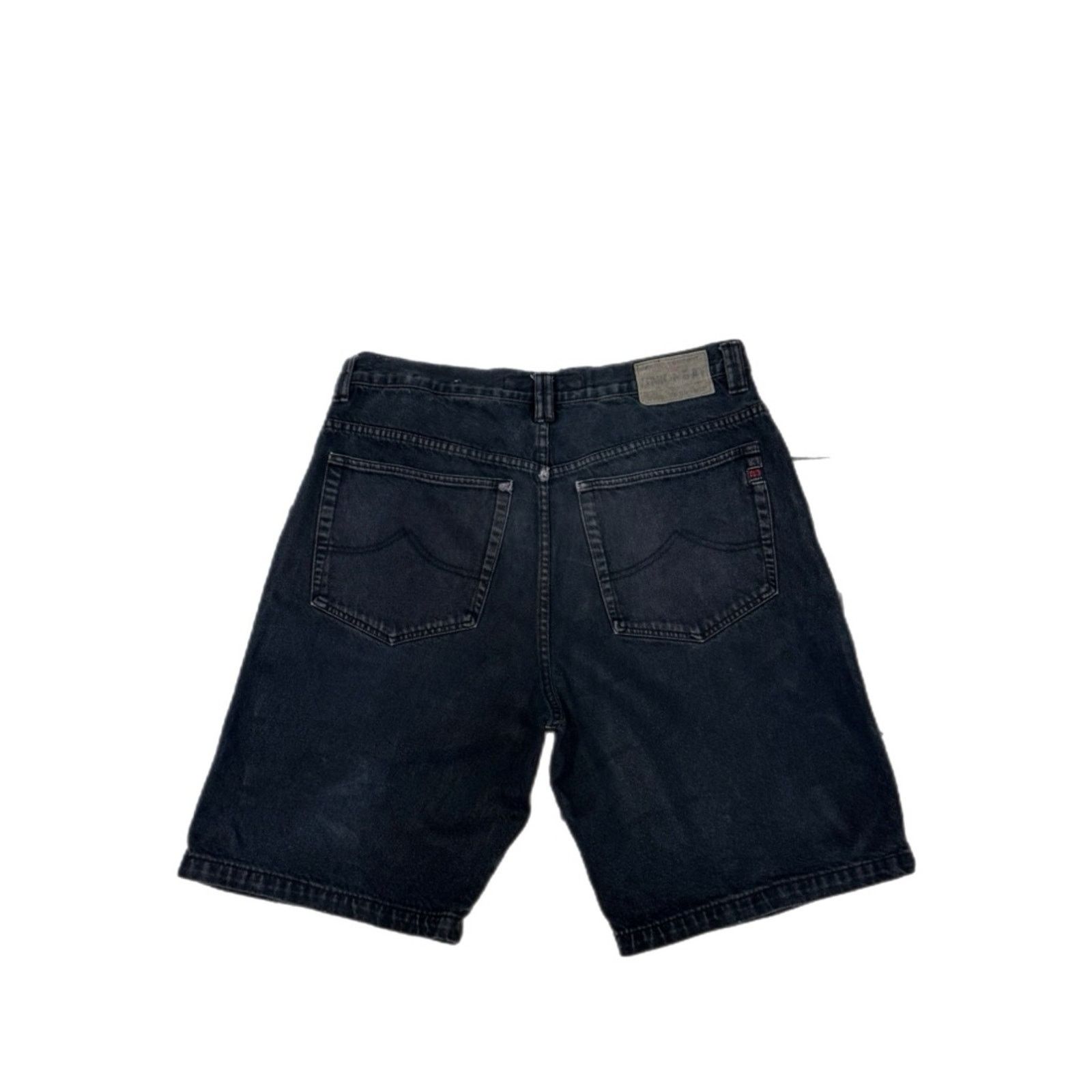 UNIONBAY Unionbay Black Vintage Denim Shorts Size US 38 / EU 54 - 2 Thumbnail