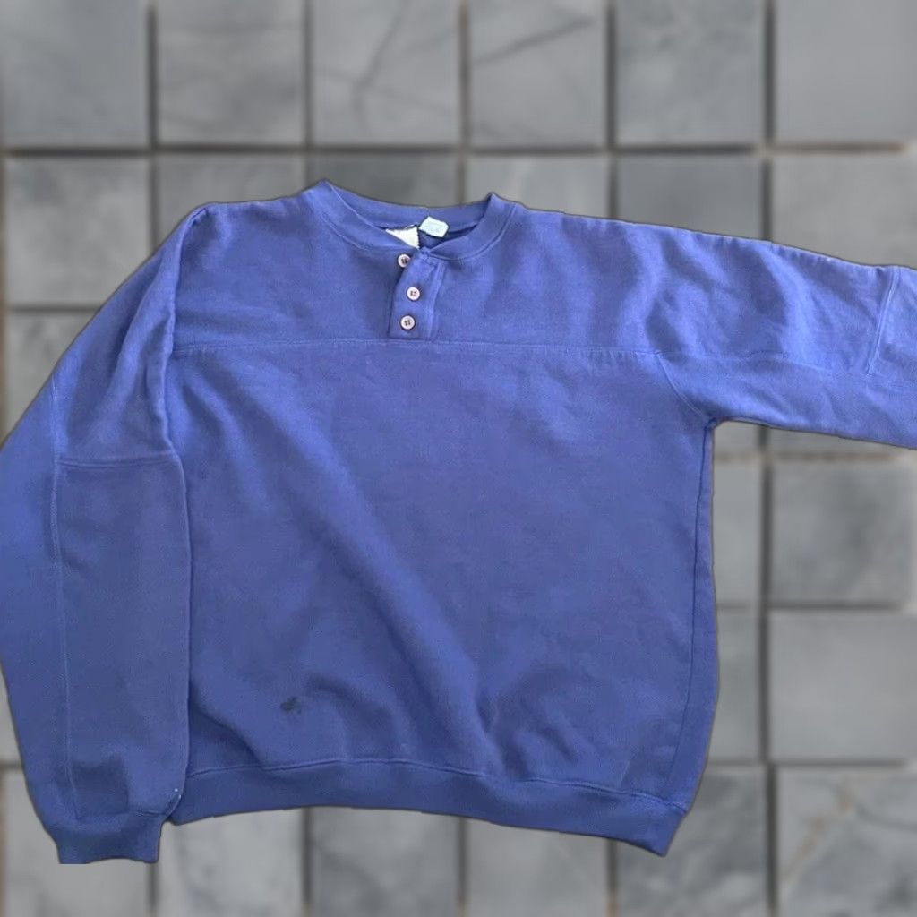 Vintage USA Olympics Sweatshirt Men M Violet Purple Size US M / EU 48-50 / 2 - 1 Thumbnail