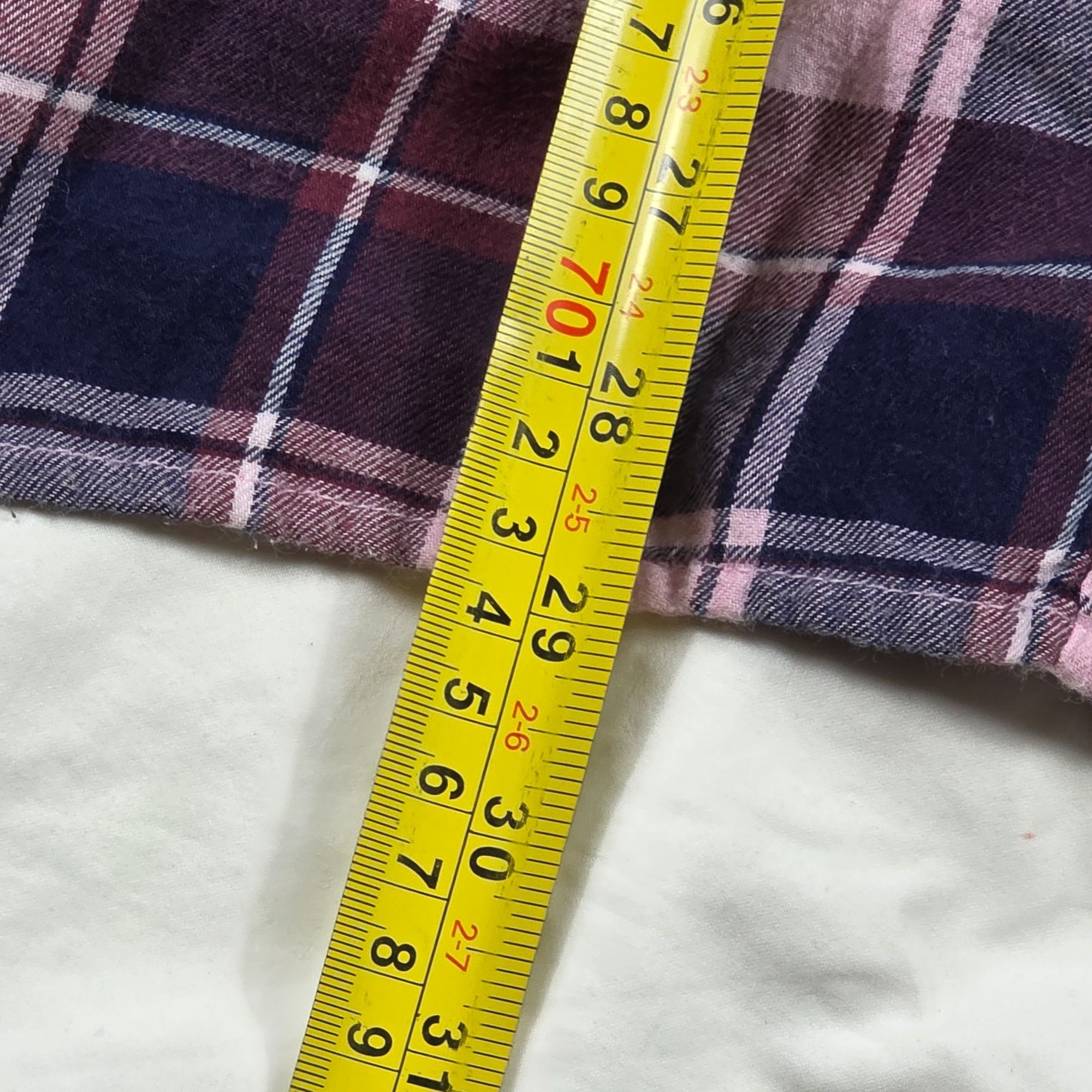 Old Navy Old Navy The Classic Shirt Womens 3X Plus Pink Blue Plaid Bu Size 3XL / US 20-22 - 8 Thumbnail