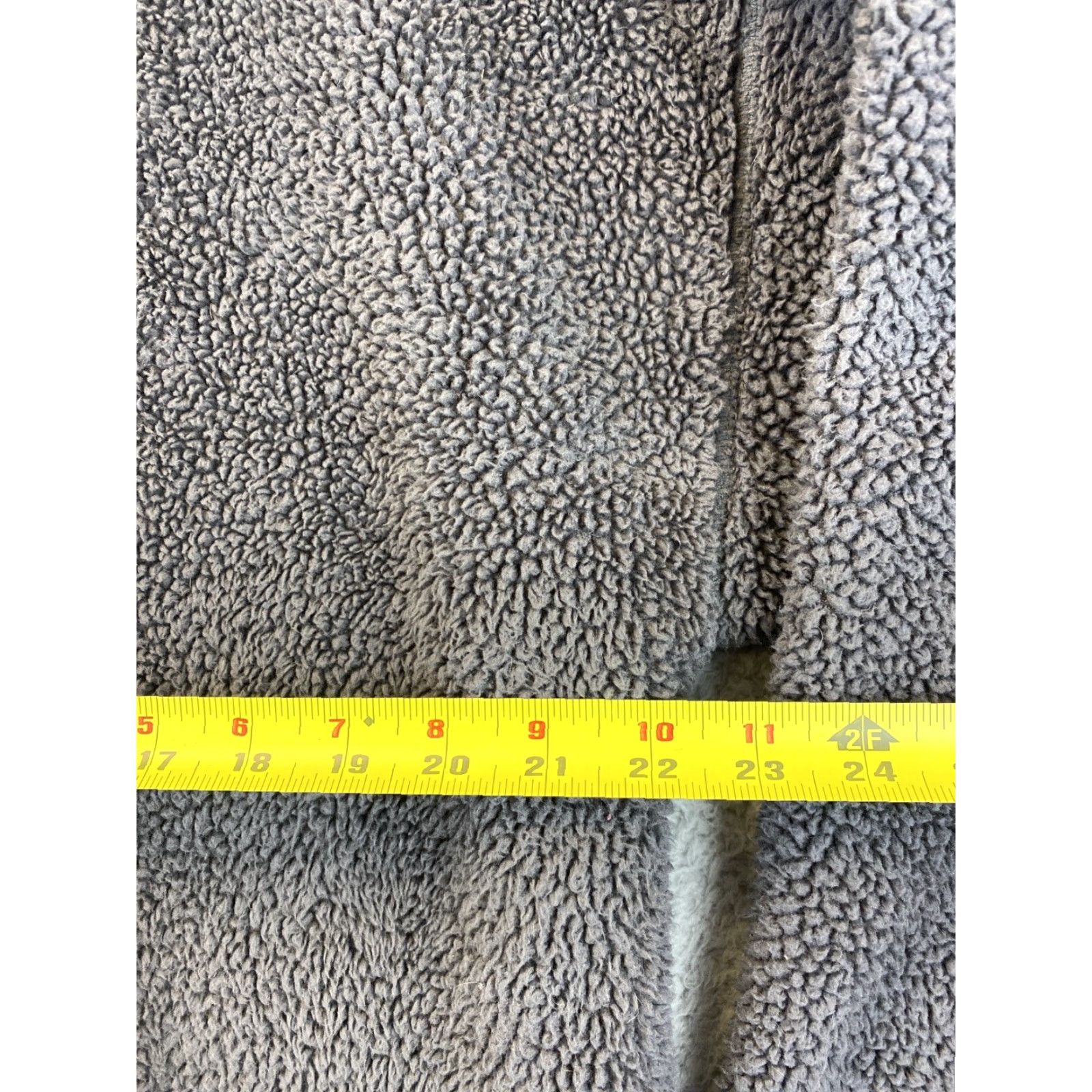 Champion C9 by Champion Pullover Jacket Womens L Gray Long Sleeve Sherpa High Neck Size L / US 10 / IT 46 - 6 Thumbnail