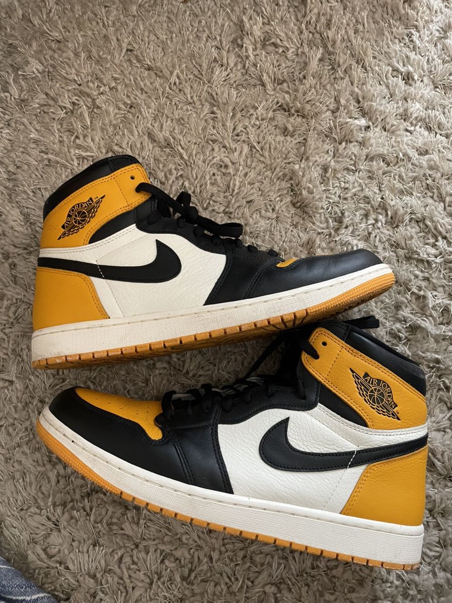 Jordan Brand Jordan 1 Yellow Toe Size US 13 / EU 46 - 2 Thumbnail