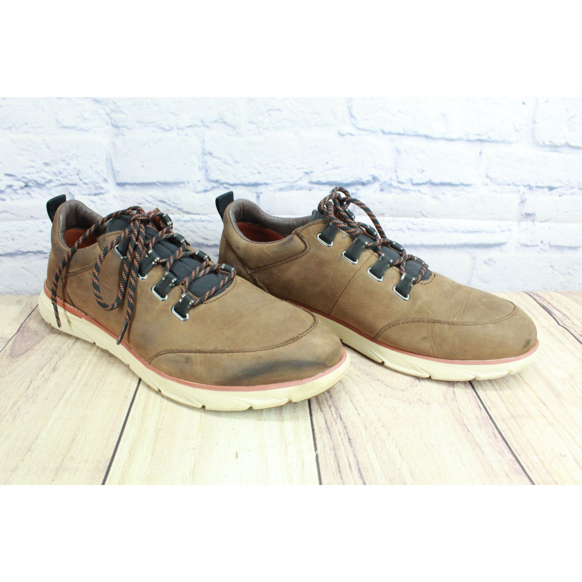 L.L. Bean LL Bean Men’s Brown Leather Anti-Odor Oxford Shoes 10.5 M Size US 10.5 / EU 43-44 - 2 Thumbnail