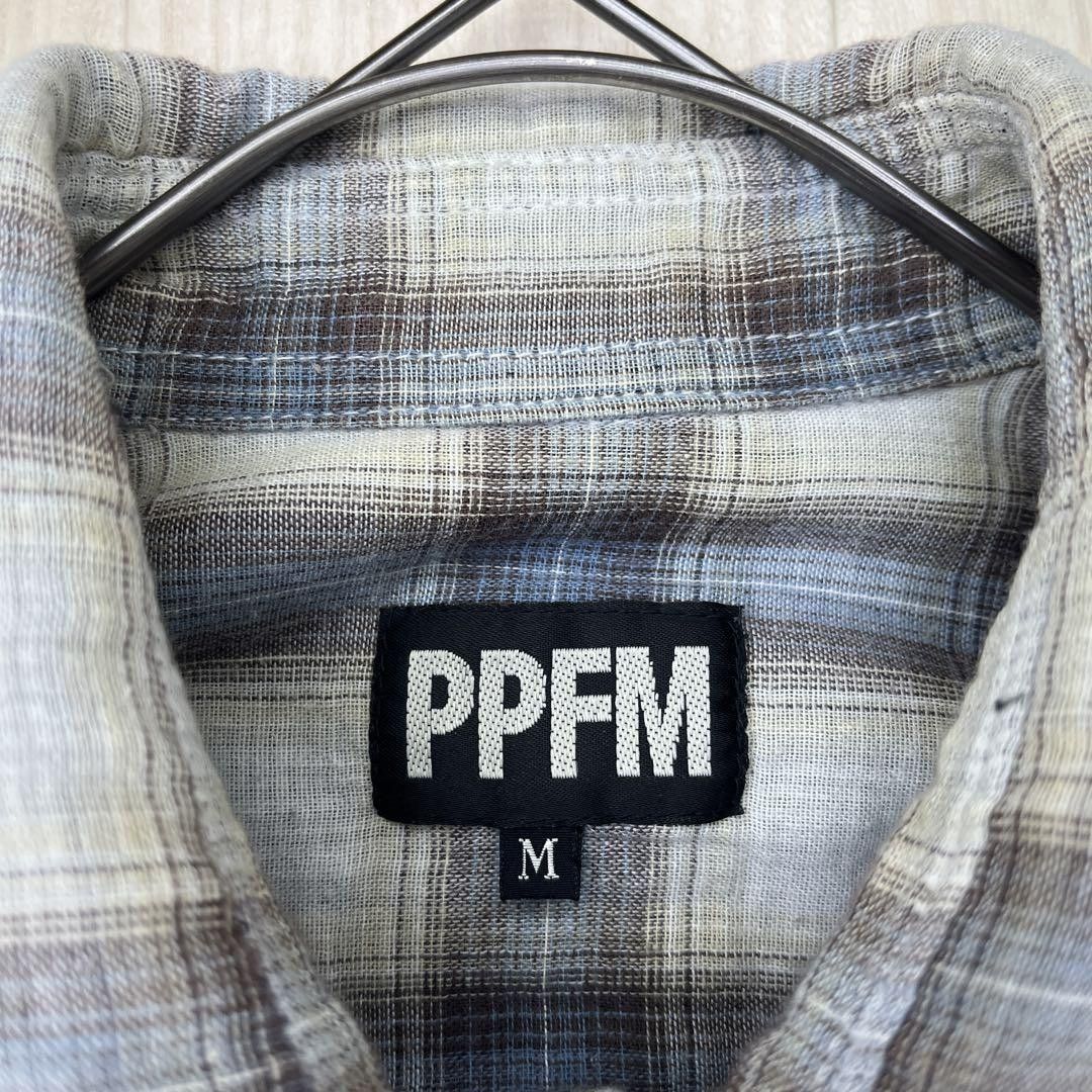 PPFM PPFM Gauze Short Sleeve Check Shirt Size US S / EU 44-46 / 1 - 4 Thumbnail