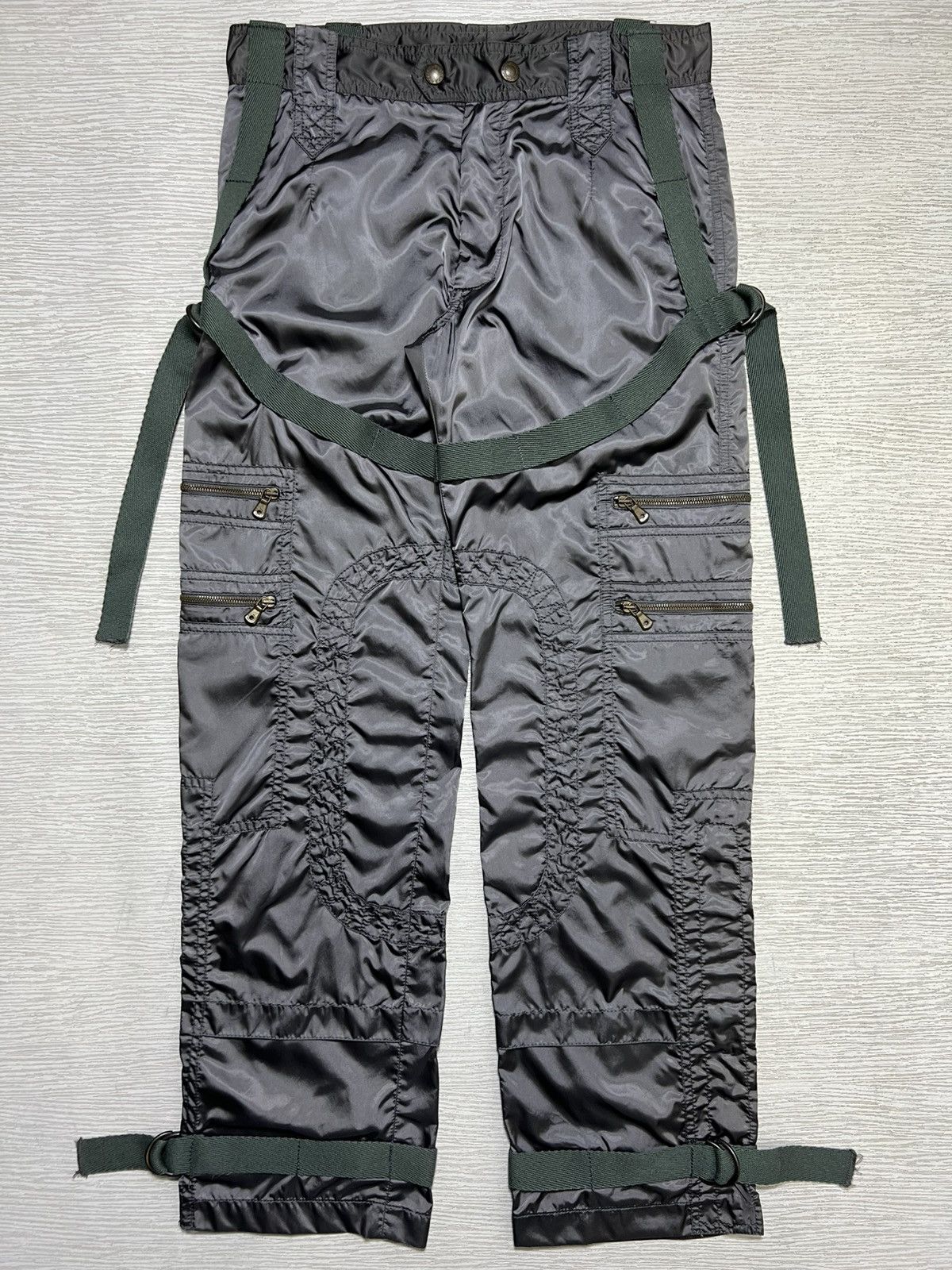 Dolce & Gabbana Dolce & Gabbana - FW03 - Bondage Parachute Nylon Cargo Pants Size US 32 / EU 48 - 1 Thumbnail