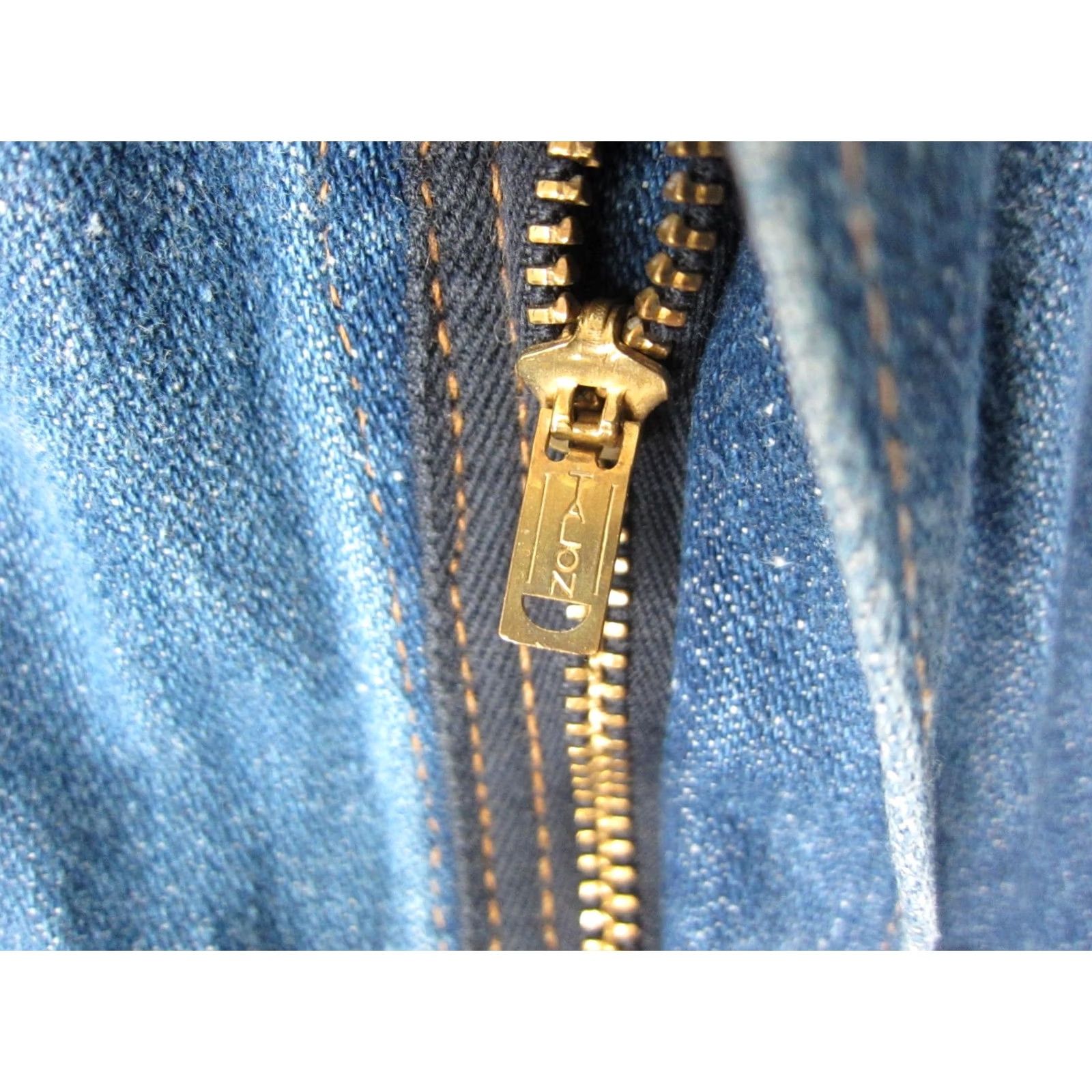 Wrangler VINTAGE Wrangler Jeans Womens 31 L26 Blue Bootcut Bell Bottom Flare Stitching Retro Size 24" / US 00 / IT 34 - 5 Thumbnail