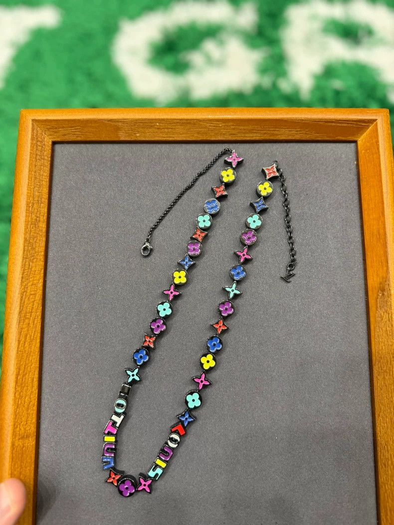 Louis Vuitton Louis Vuitton Monogram Party Necklace Size ONE SIZE - 1 Thumbnail