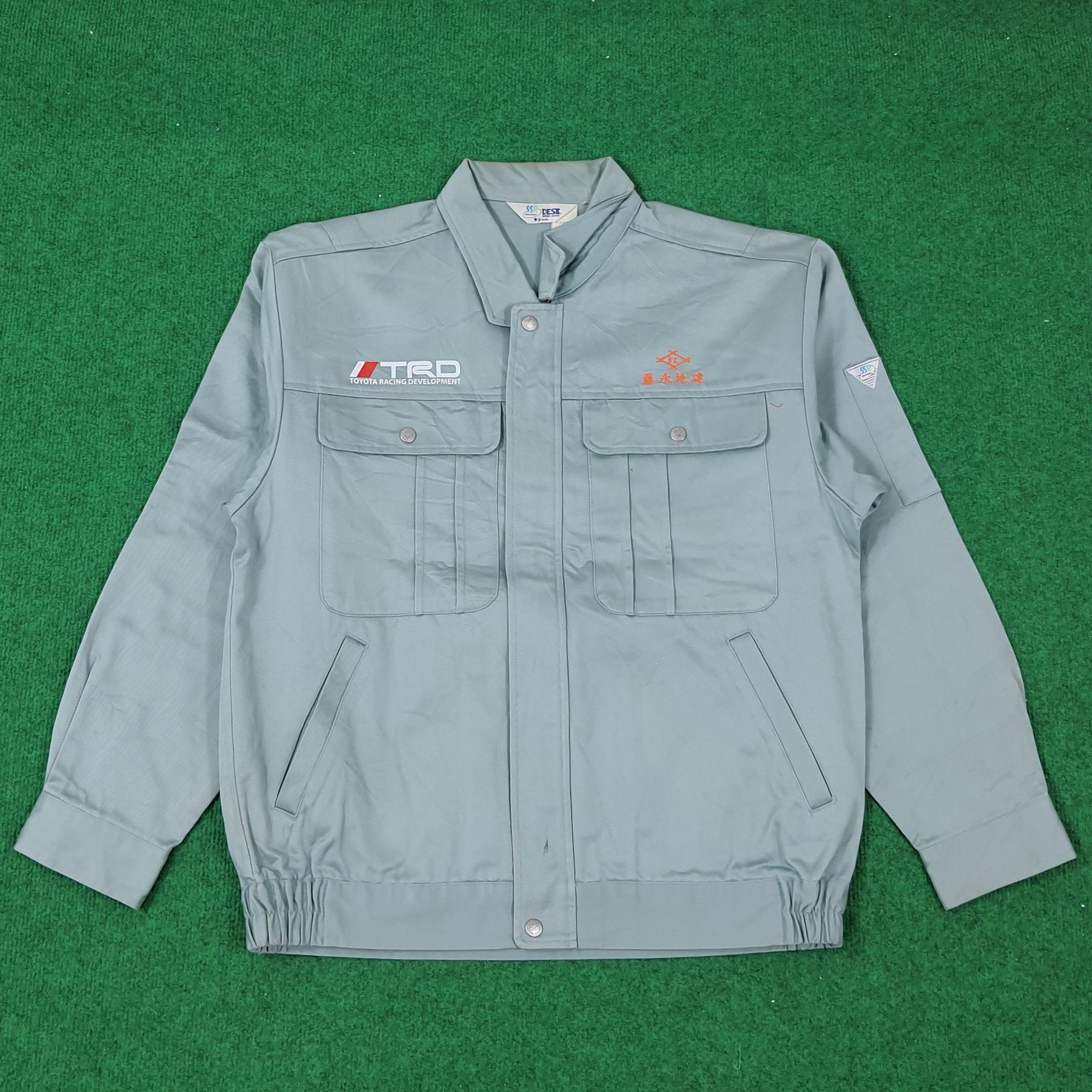 Japanese Brand × Vintage Vintage TRD Toyota Motor Sports Racing Staff Jacket Size US M / EU 48-50 / 2 - 3 Thumbnail