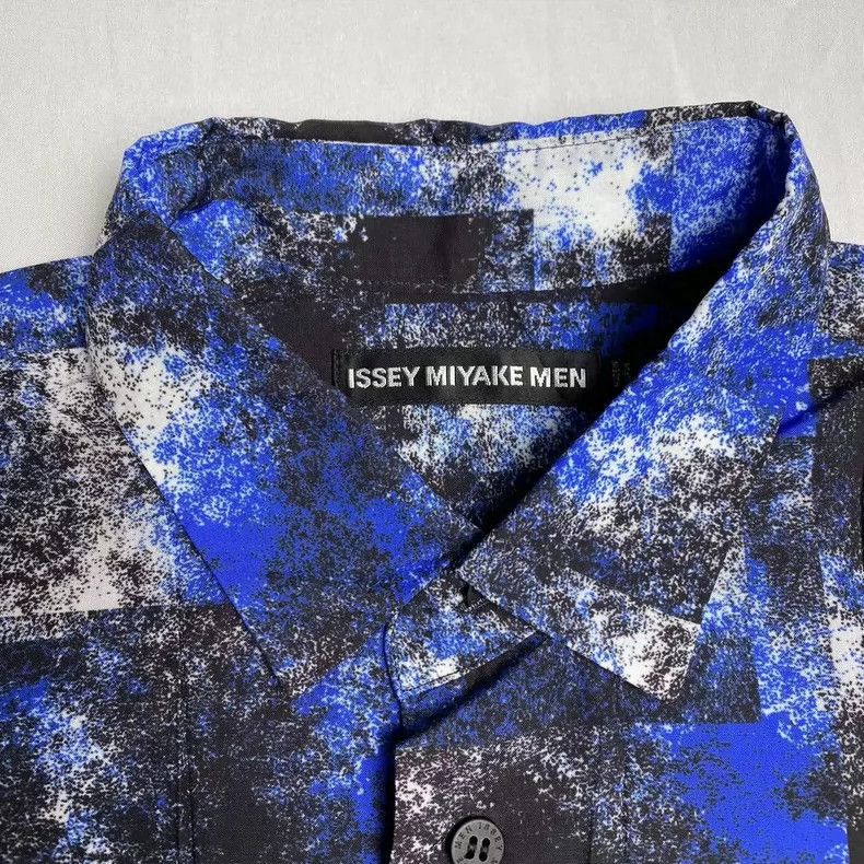 Issey Miyake Issey Miyake size:3 Blue mainline show pleated coat Size L / US 10 / IT 46 - 6 Thumbnail