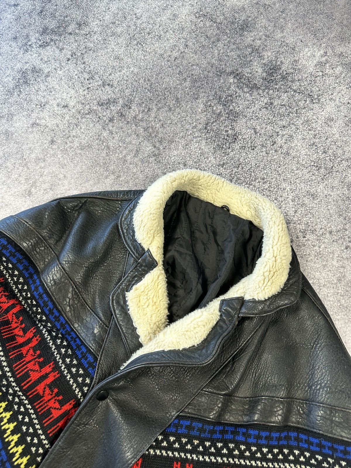 Vintage Y2K Vintage Leather Jacket Streetwear Rare Casual Black USA Size US M / EU 48-50 / 2 - 4 Thumbnail