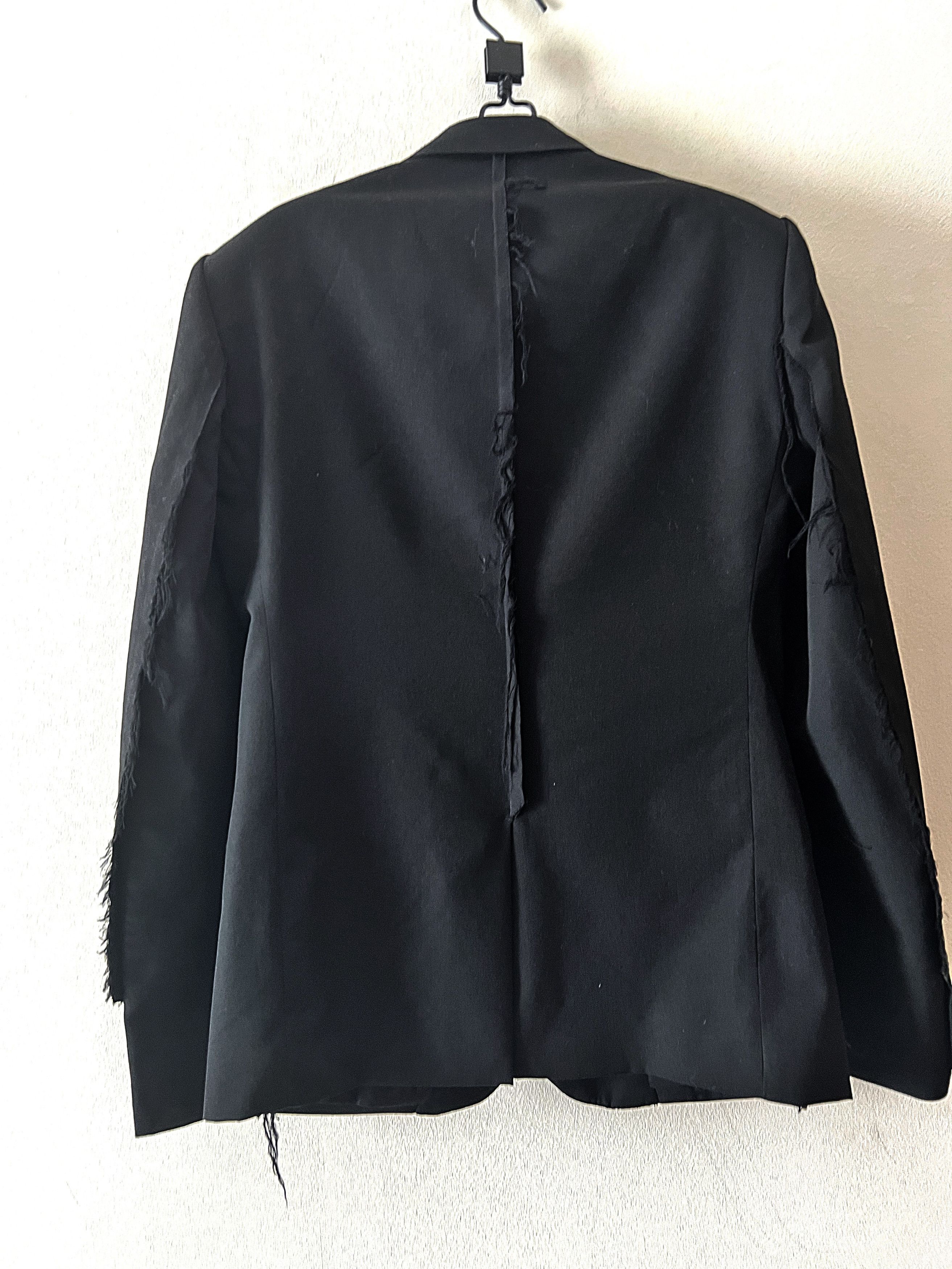 Number (N)ine SS'06 Number(N)ine Frayed Blazer With Chian Size US XL / EU 56 / 4 - 4 Thumbnail