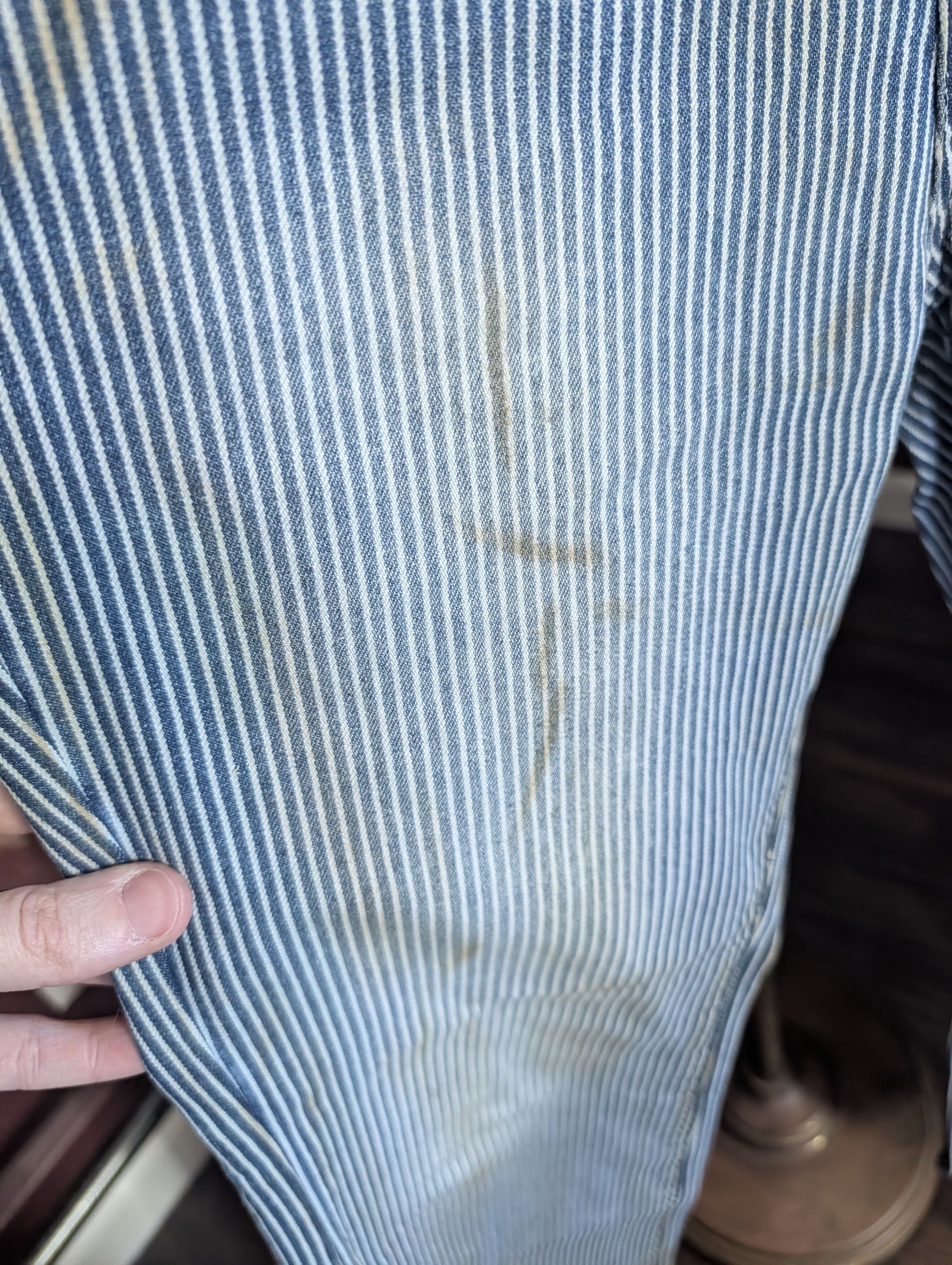 Other VUOTA flared hickory stripe mud wash rabbit foot jeans Size US 30 / EU 46 - 8 Thumbnail