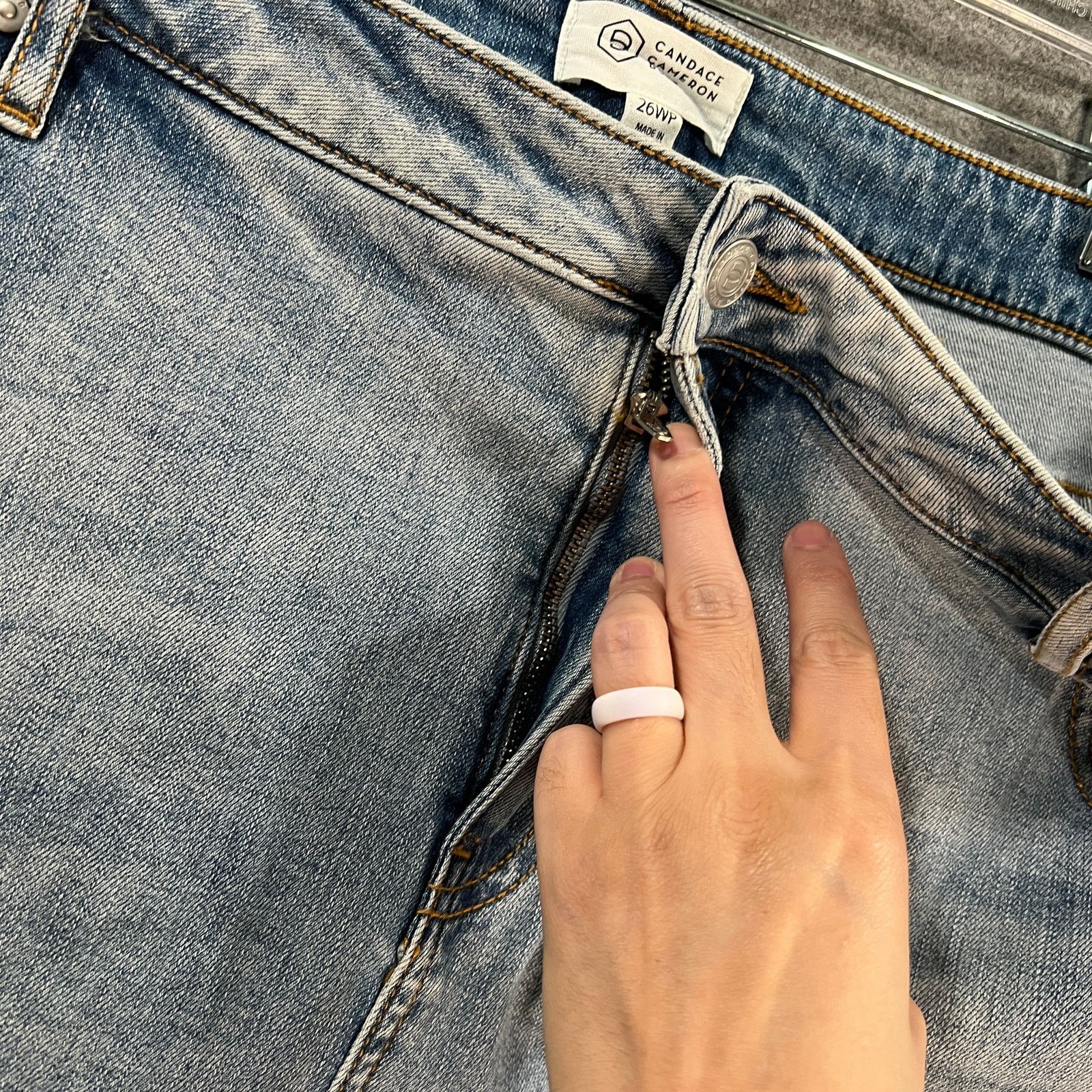 Other Candace Cameron Bure Denim Straight Leg Jeans Malibu Light Size 26" / US 2 / IT 38 - 10 Thumbnail
