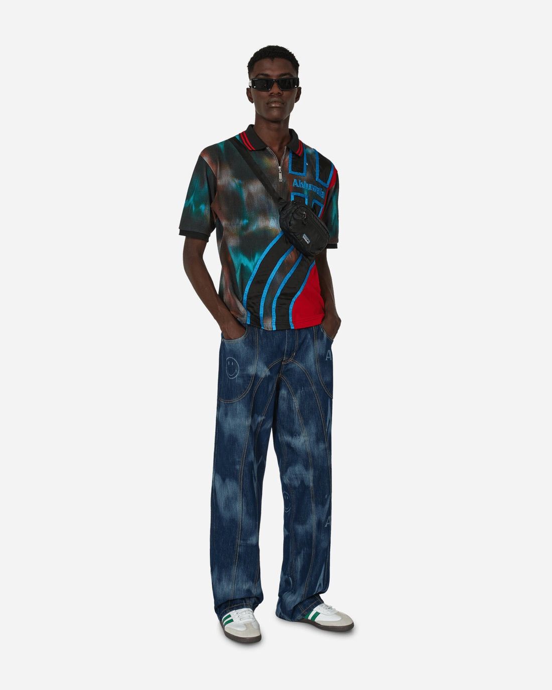 Ahluwalia !DS! AW23 Ahluwalia Sahara Short Sleeve Polo Size US M / EU 48-50 / 2 - 7 Thumbnail