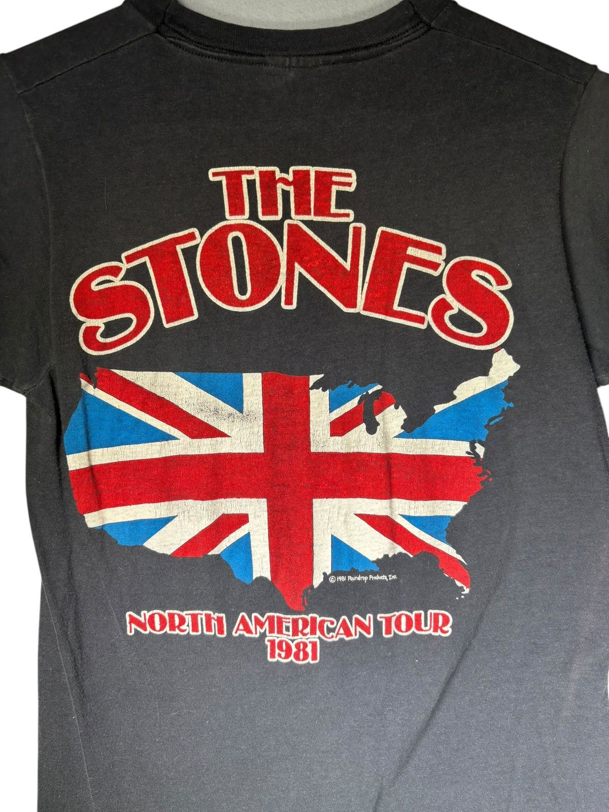 Band Tees 1981 Rolling Stones Tour Tshirt Size US S / EU 44-46 / 1 - 7 Thumbnail