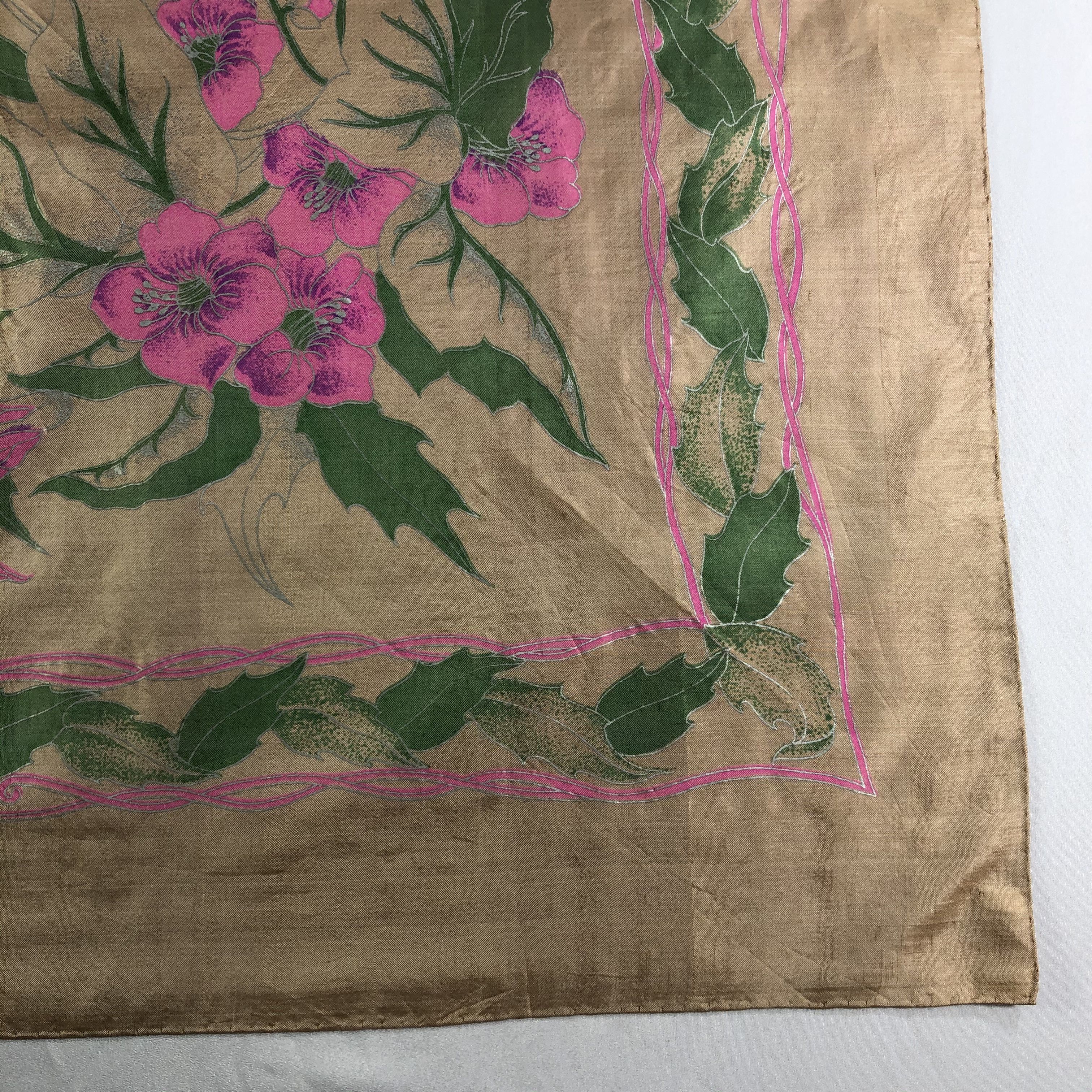 Vintage Vintage Silk Scarf Size ONE SIZE - 3 Thumbnail