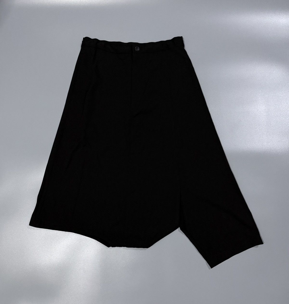 Yohji Yamamoto Yohji Yamamoto Wool Gabadine Saruel Skirt Pants Size 31" - 1 Thumbnail