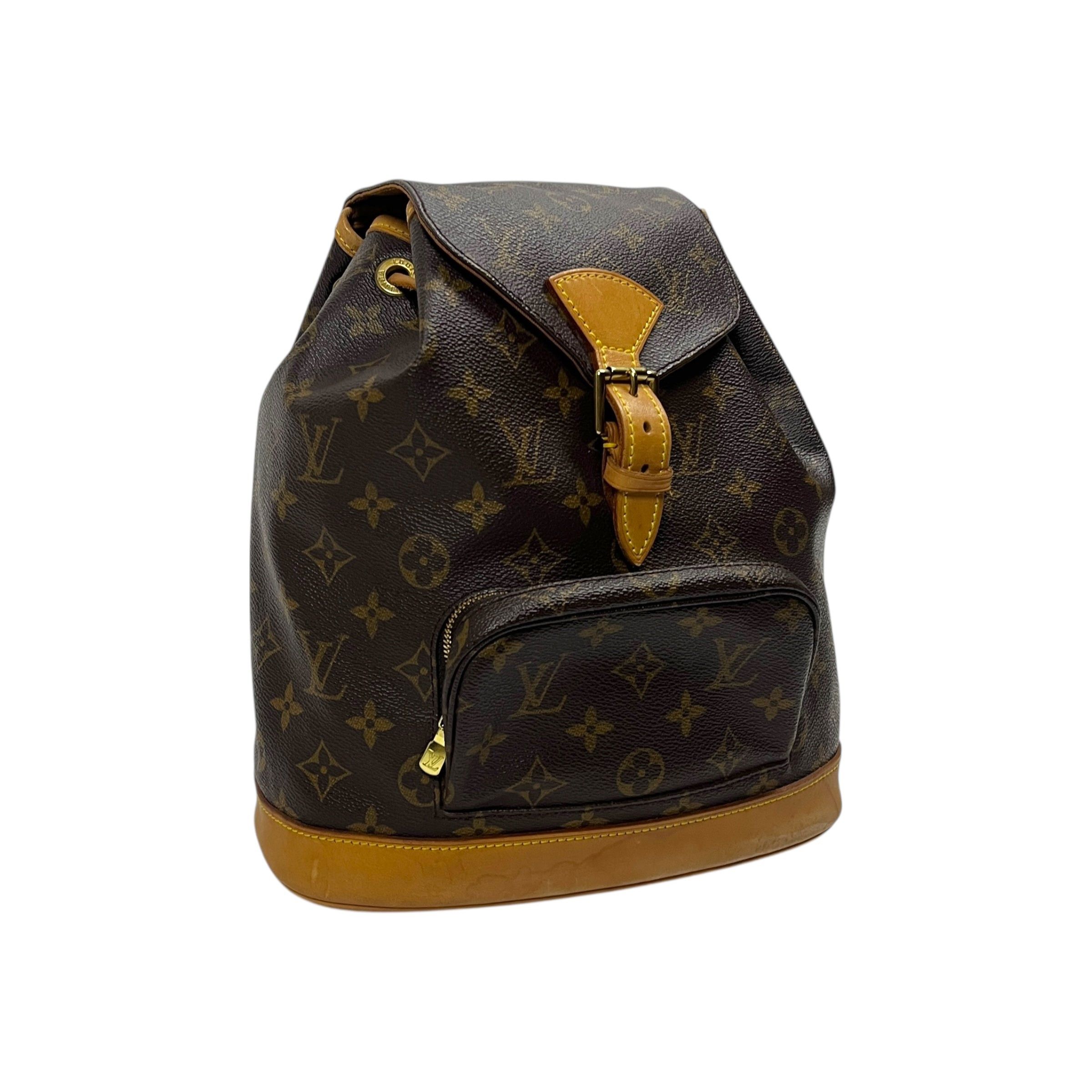 Louis Vuitton 2000 Louis Vuitton Montsouris PM Monogram Backpack - O/S Size ONE SIZE - 2 Thumbnail