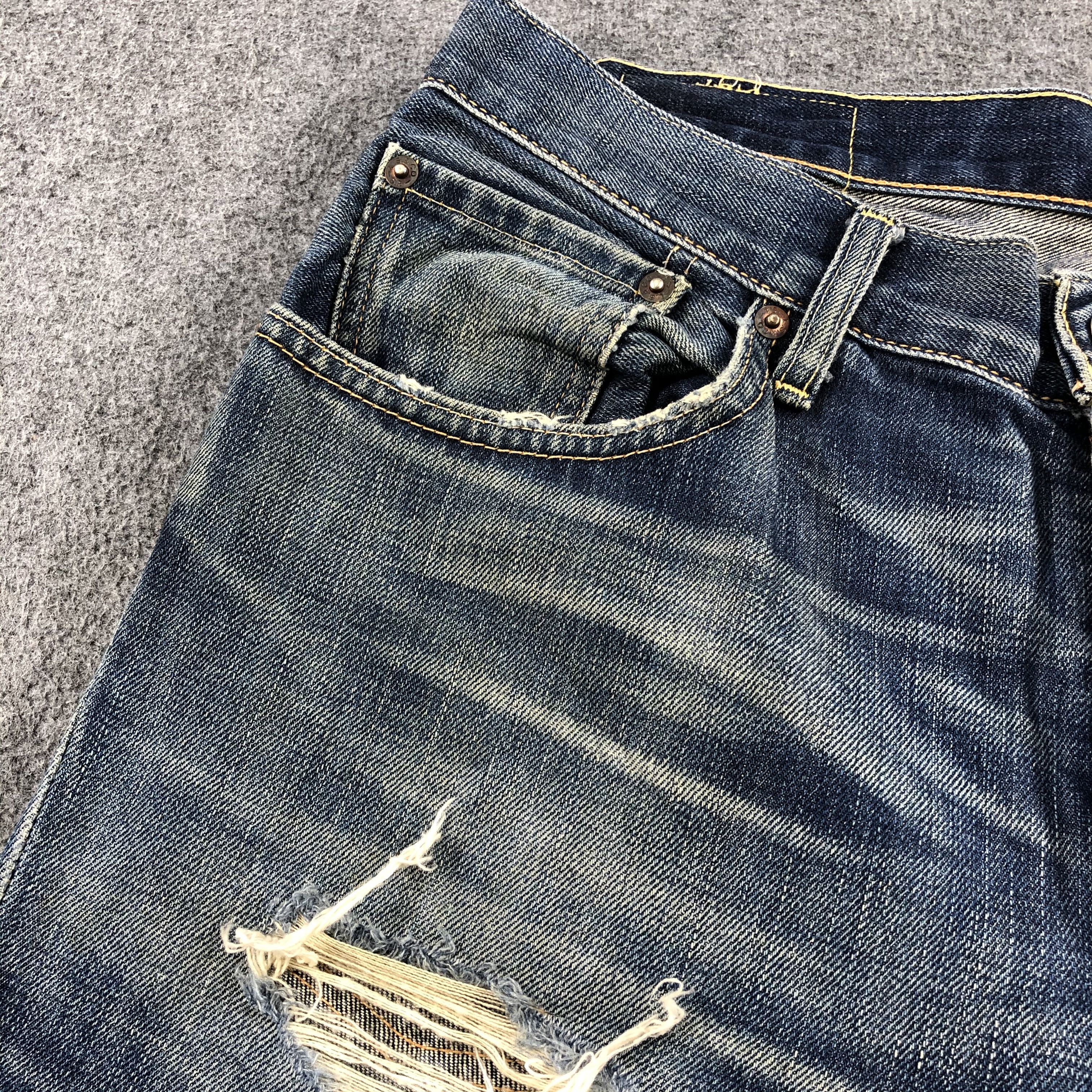 Levi's Vintage Blue Wash Levis 502 Jeans-J1913 Size US 34 / EU 50 - 8 Thumbnail
