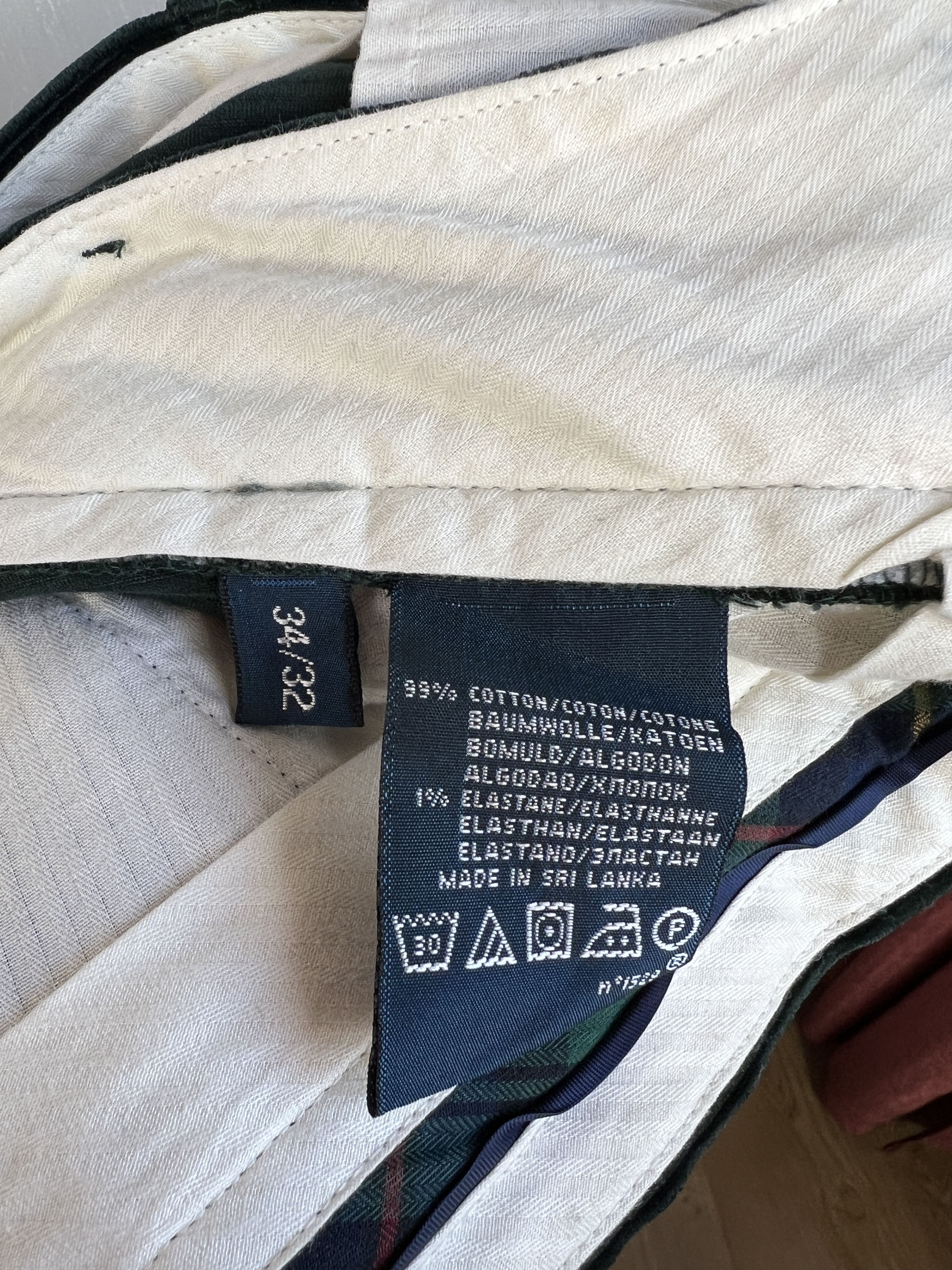 Polo Ralph Lauren × Vintage CRAZY VINTAGE CORDUROY POLO RALPH LAUREN PANTS Size US 34 / EU 50 - 8 Thumbnail