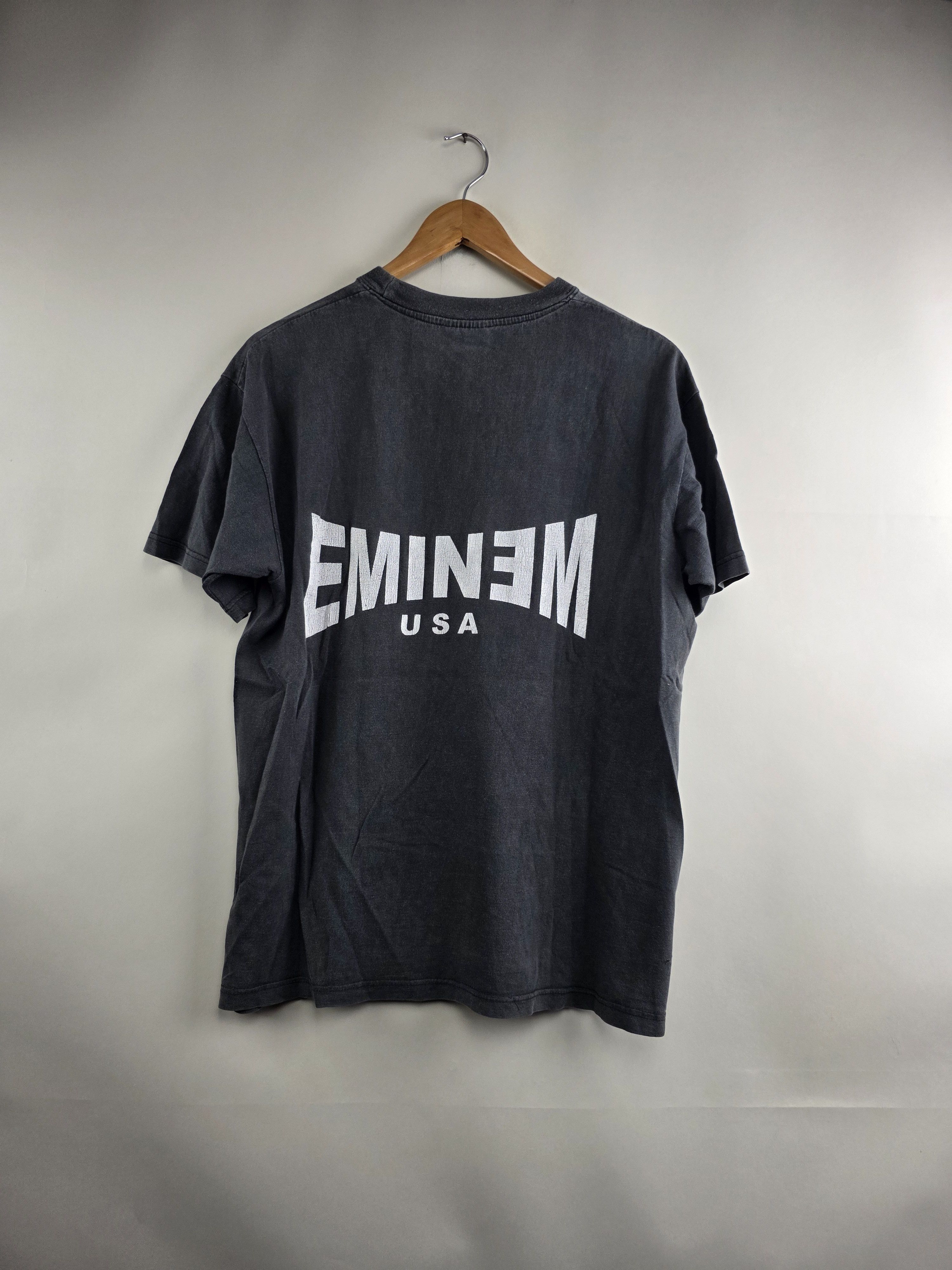 Band Tees × Rap Tees × Vintage 2000 Eminem Euro L 21.5" 27.5" Size US L / EU 52-54 / 3 - 5 Thumbnail