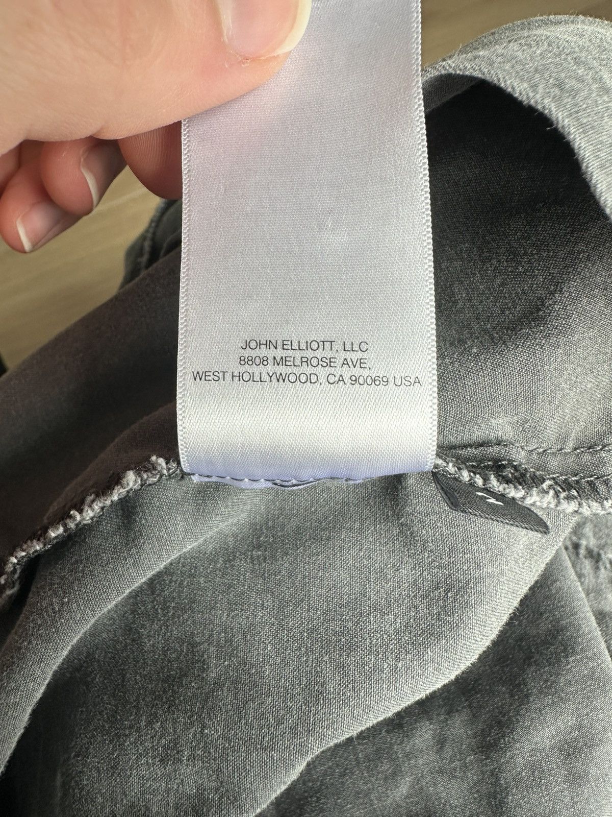 John Elliott John Elliott Grey Cargo Pants Size US 32 / EU 48 - 6 Thumbnail