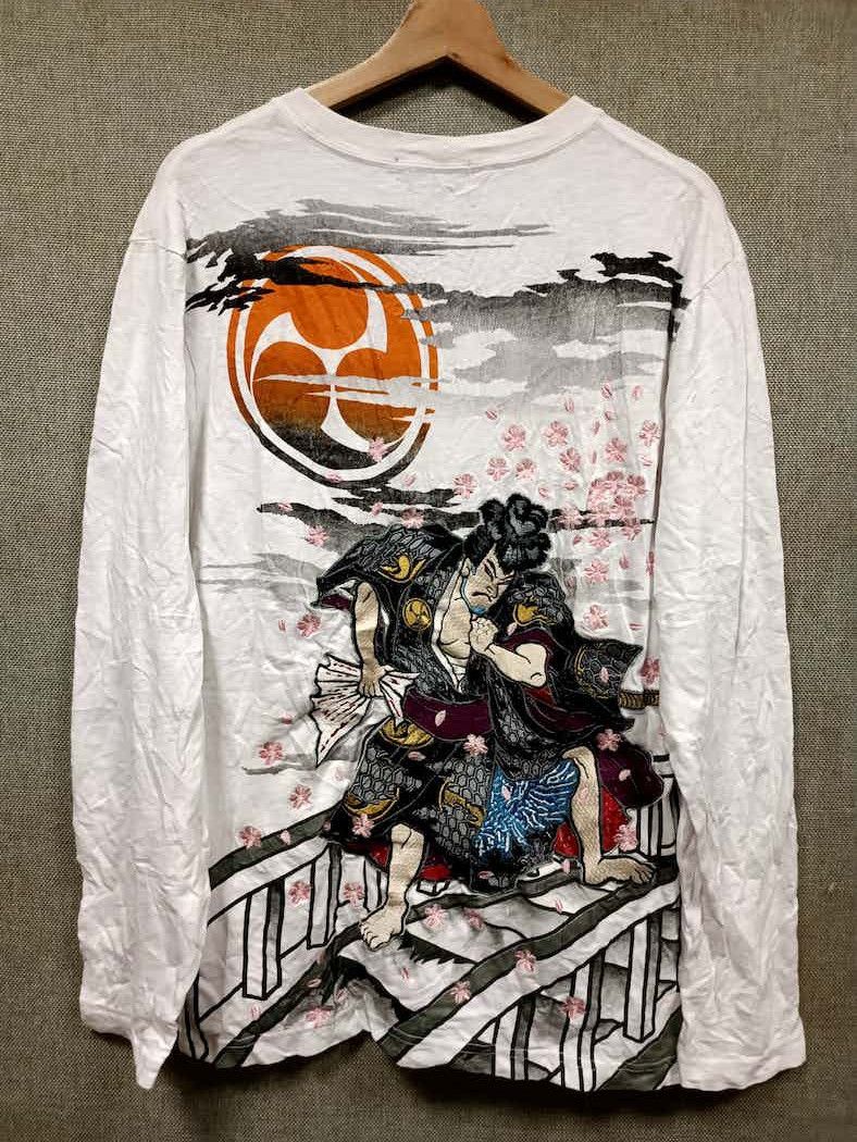 Japanese Brand t shirt long sleeve japanese brand /sukajan embroidery Size US M / EU 48-50 / 2 - 1 Thumbnail