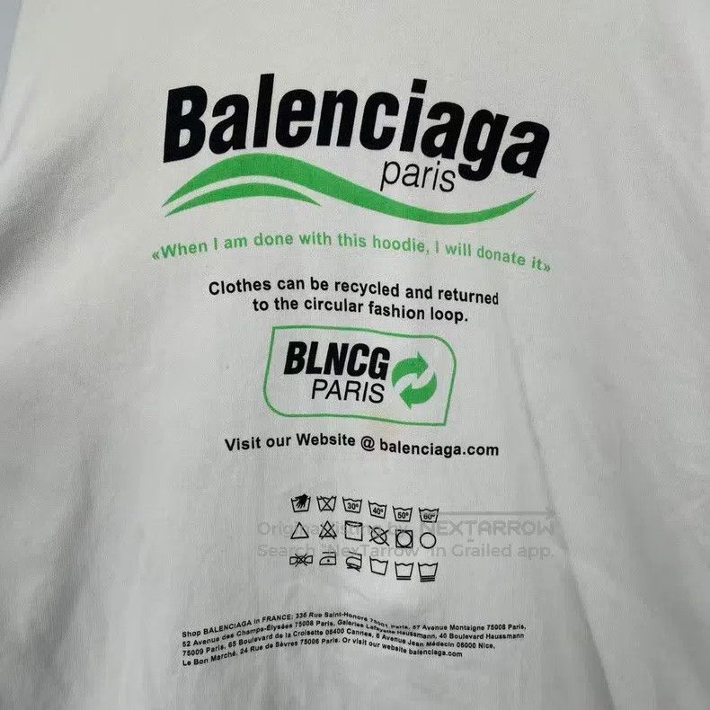 Balenciaga Balenciaga Eco-friendly Coke hoodie Size US M / EU 48-50 / 2 - 5 Thumbnail