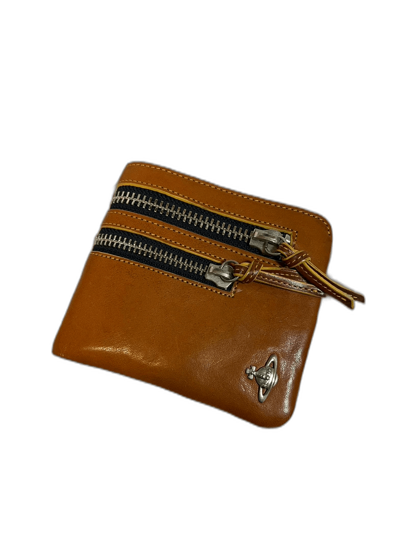 Vivienne Westwood Vivienne Westwood Zip Wallet in Brown Size ONE SIZE - 7 Thumbnail