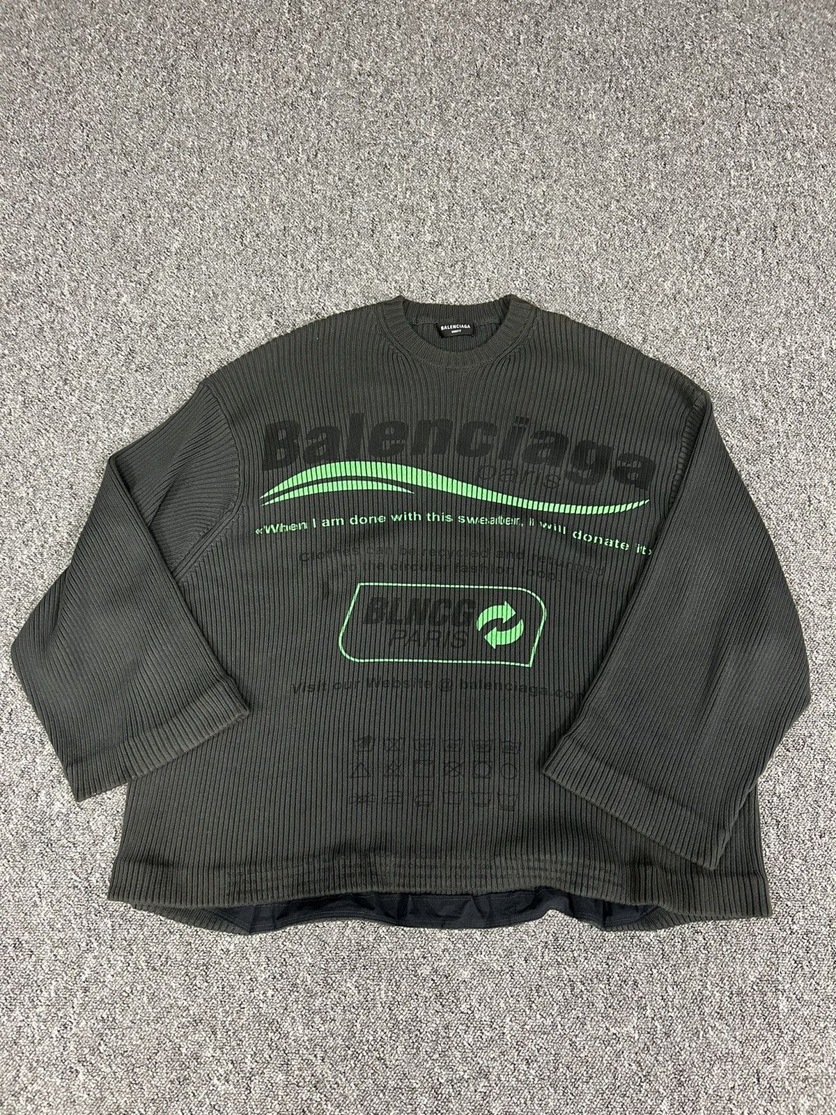 Balenciaga Balenciaga knitwear Size US L / EU 52-54 / 3 - 1 Thumbnail