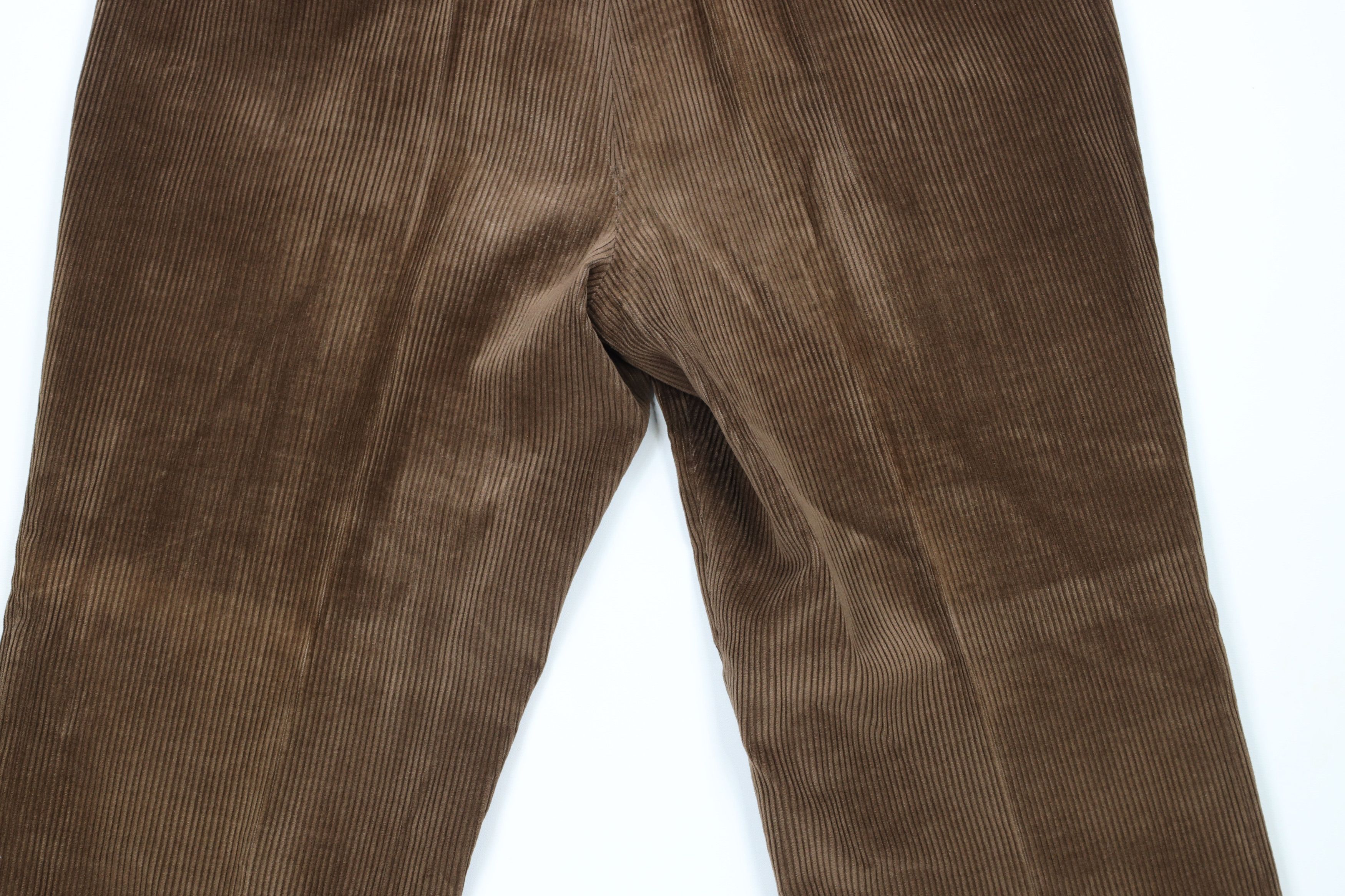 Lands' End × Vintage Vintage 90s Lands End Cuffed Wide Leg Corduroy Pants USA Size US 36 / EU 52 - 11 Thumbnail