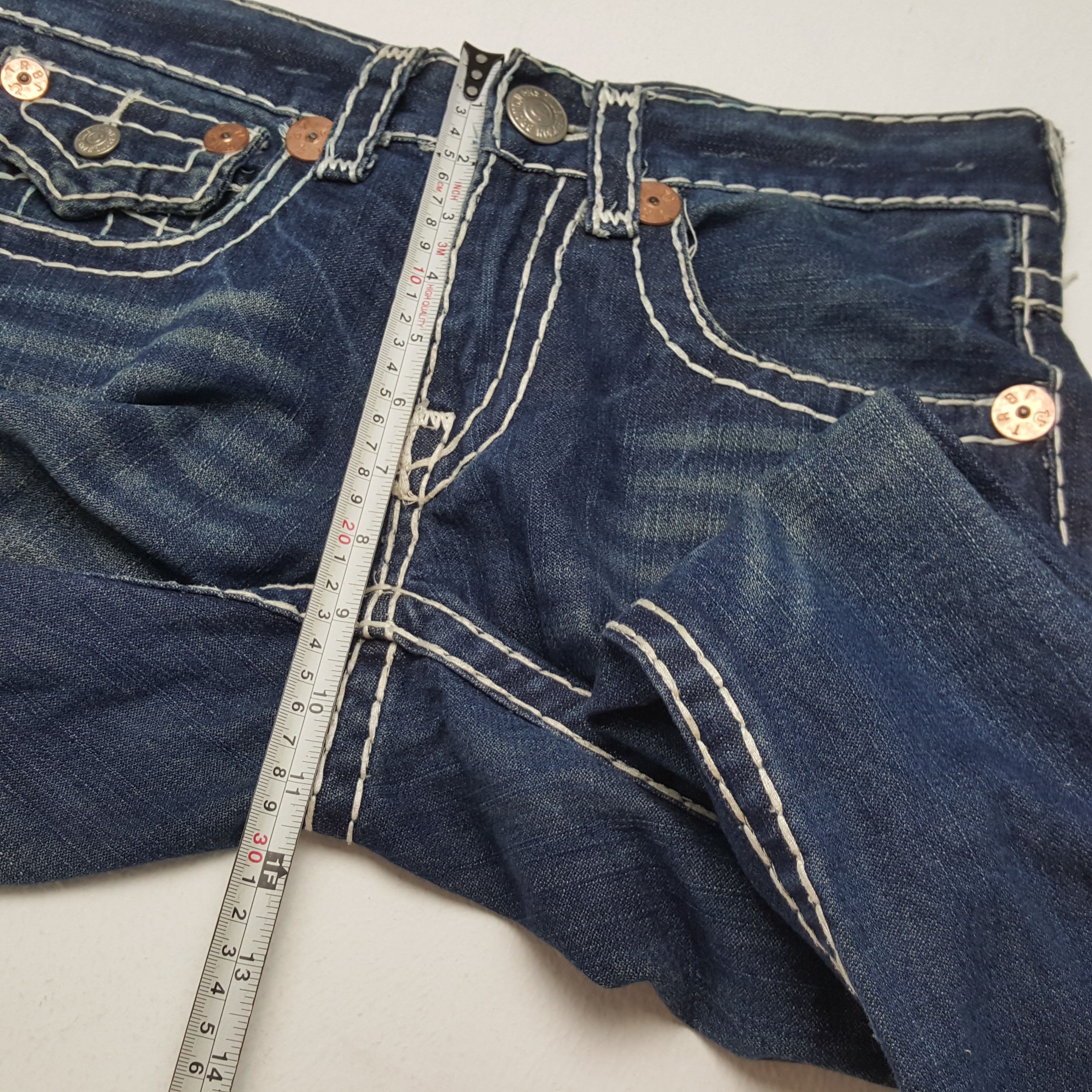True Religion × Vintage TRUE RELIGION Fashion Streetwear Daily Style Jeans Size US 31 - 8 Thumbnail