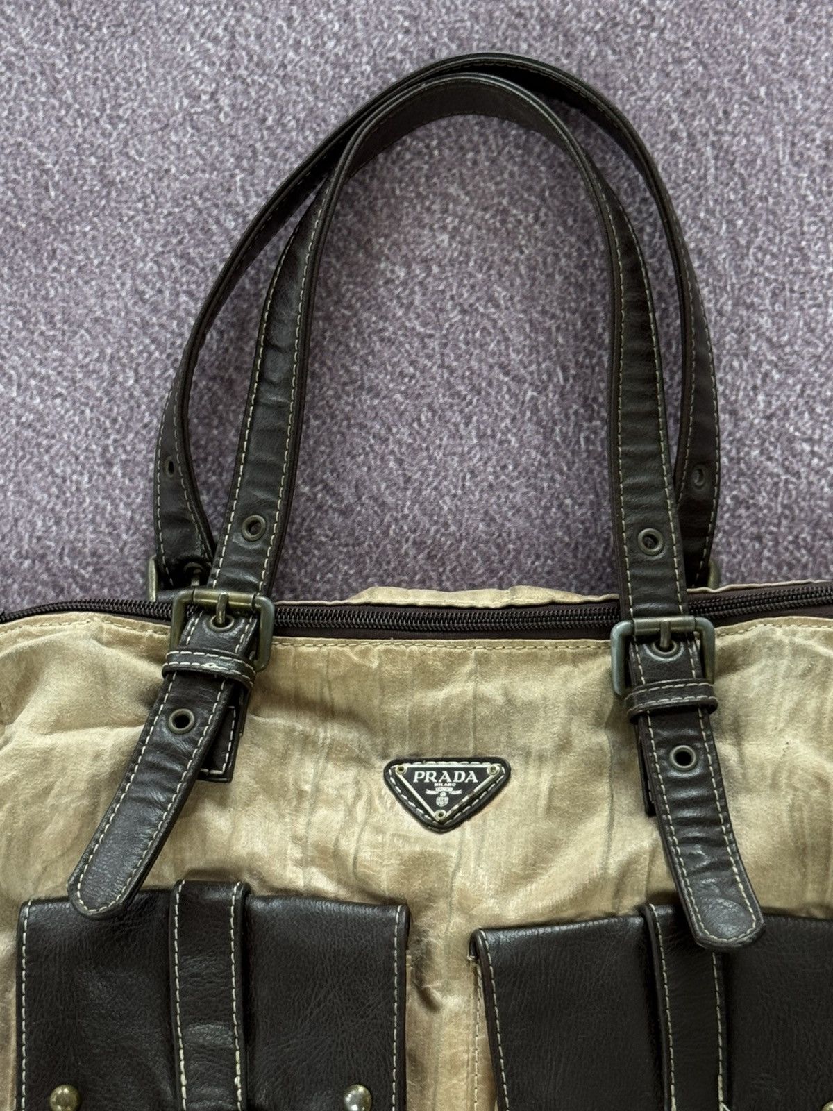 Japanese Brand Y2K Vintage Military Vibe Japanese Style Glamour Cargo Bag Size ONE SIZE - 4 Thumbnail