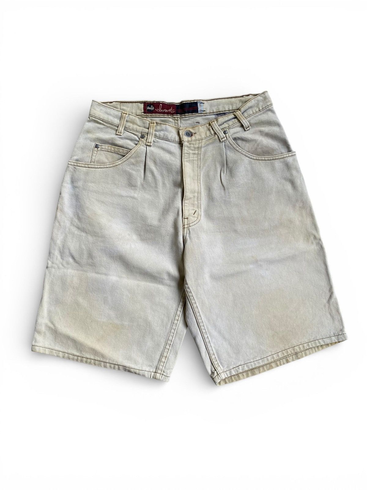 Levi's Vintage 1990’s Baggy Levis Silvertab Elements Red Tag Jorts Size US 34 / EU 50 - 1 Thumbnail