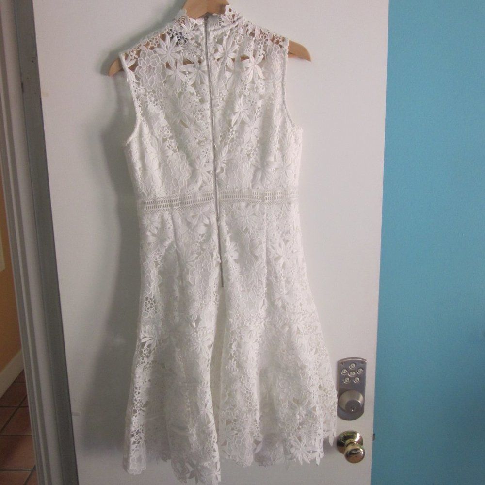 Other Bardot White Lace Dress Size 8 US Size M / US 6-8 / IT 42-44 - 12 Thumbnail