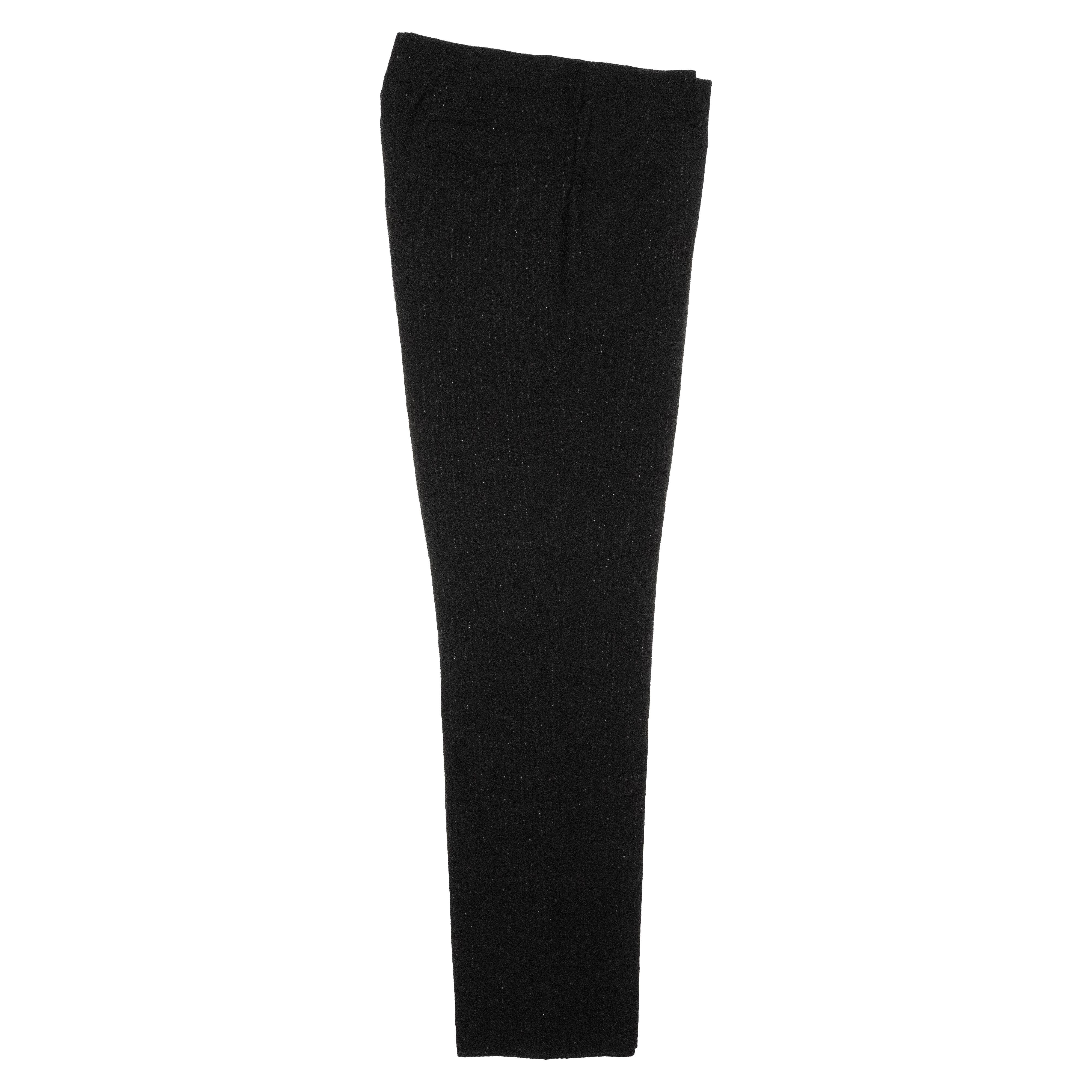 Dior Dior Homme Black Silver Pinstripe Suit, Size 50 (M,L) Size 50R - 4 Thumbnail