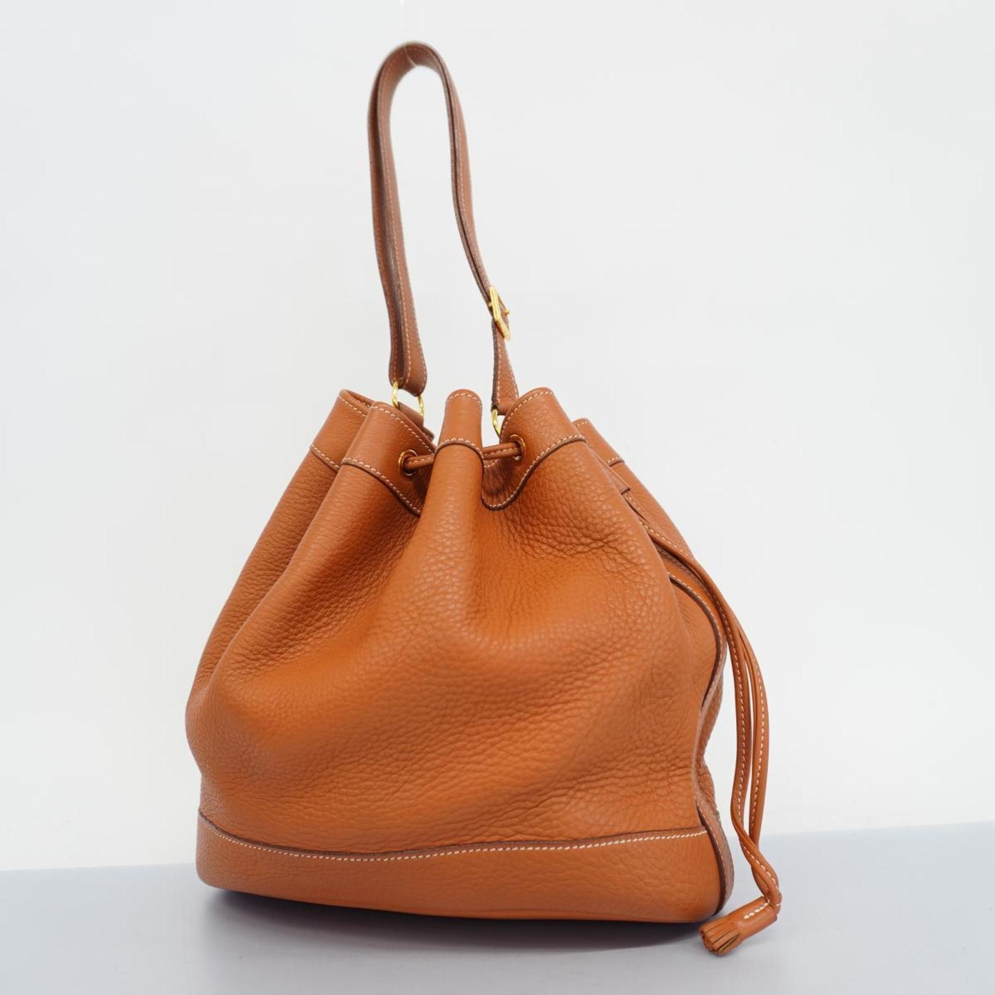 image of Hermes Shoulder Bag Market Gm Taurillon Clemence Brick Women's in Red