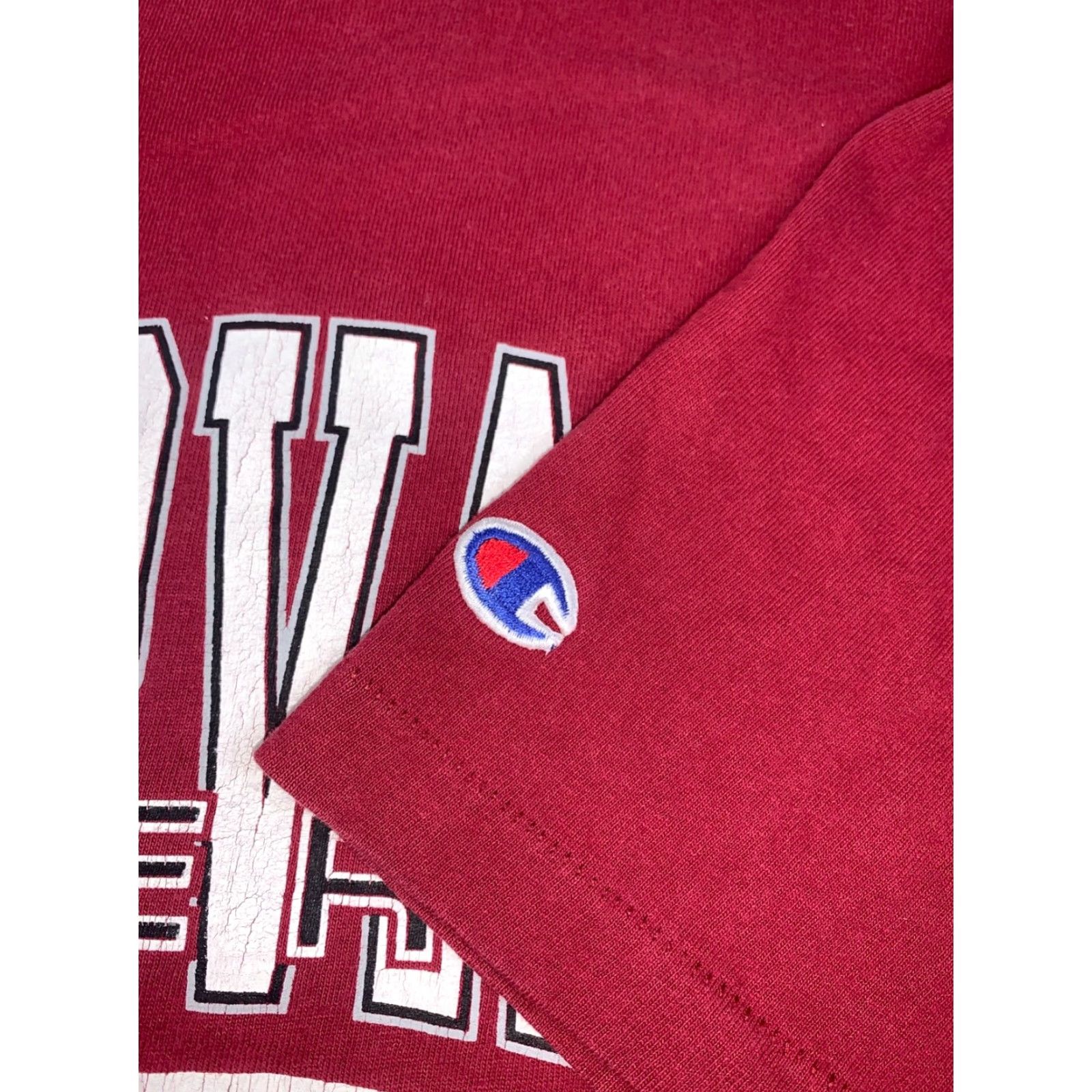 Champion VINTAGE Harvard University Crimson T Shirt Mens XL Red USA Single Stitch 10156 Size US XL / EU 56 / 4 - 7 Thumbnail