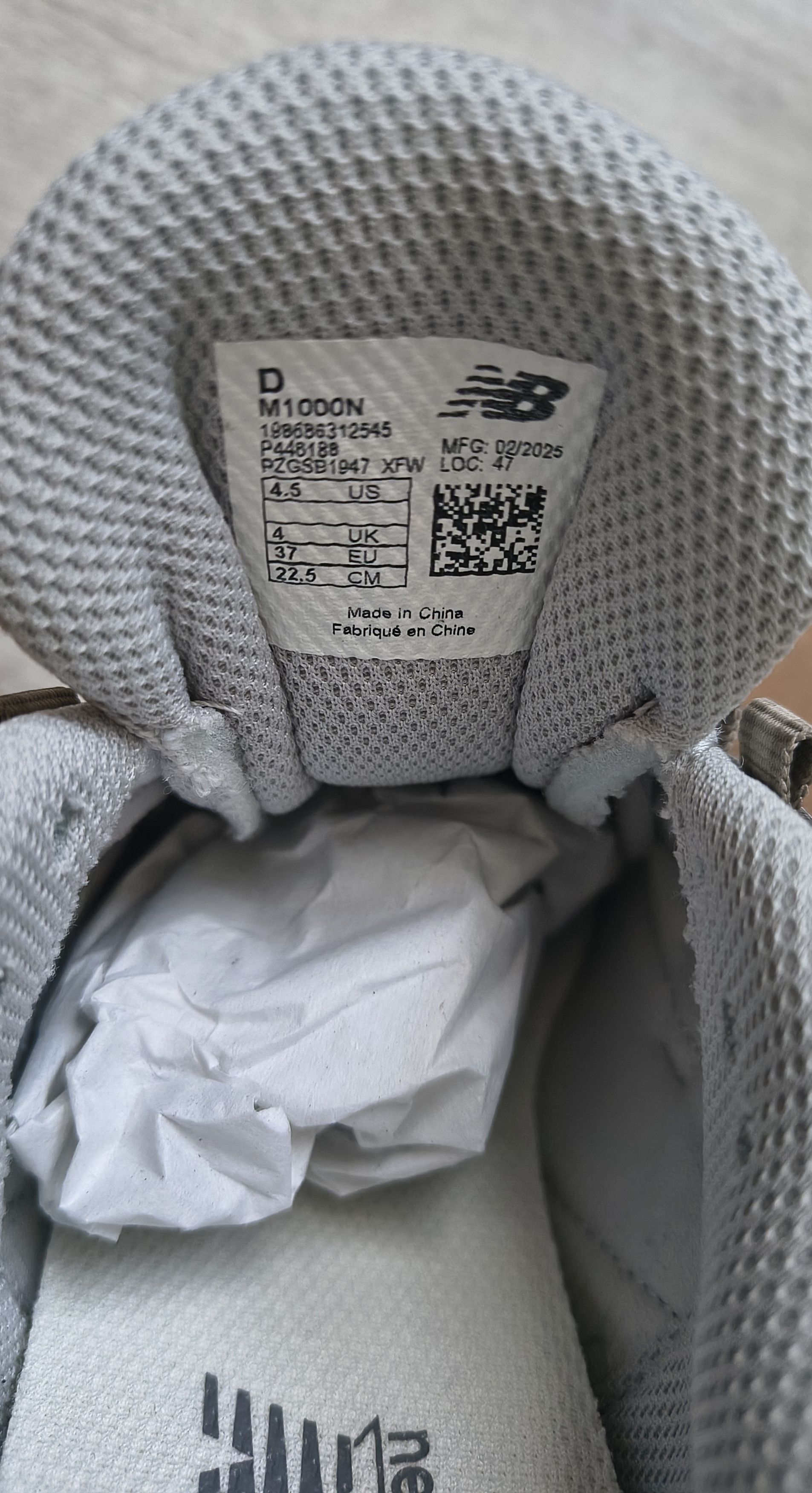 New Balance New Balance 1000 "Silver Metallic" M1000N - Brand New in Box Size US 7 / IT 37 - 9 Thumbnail