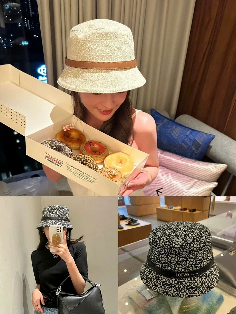 Loewe loewe 57/59Bucket hat 2504-Nextarrow Size ONE SIZE - 1 Thumbnail