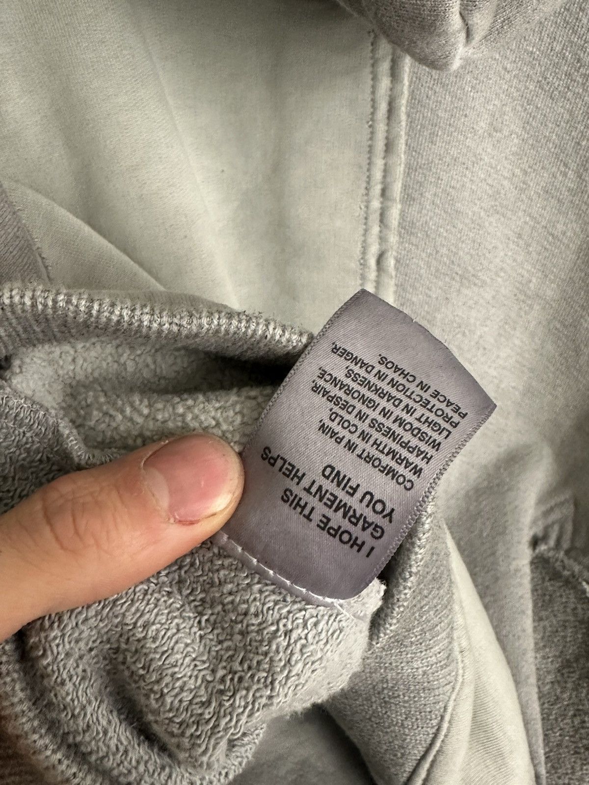 Greg Lauren × Kapital Ant/Anti Scrap Hoodie Cement / Patchwork Hoodie Size US S / EU 44-46 / 1 - 6 Thumbnail