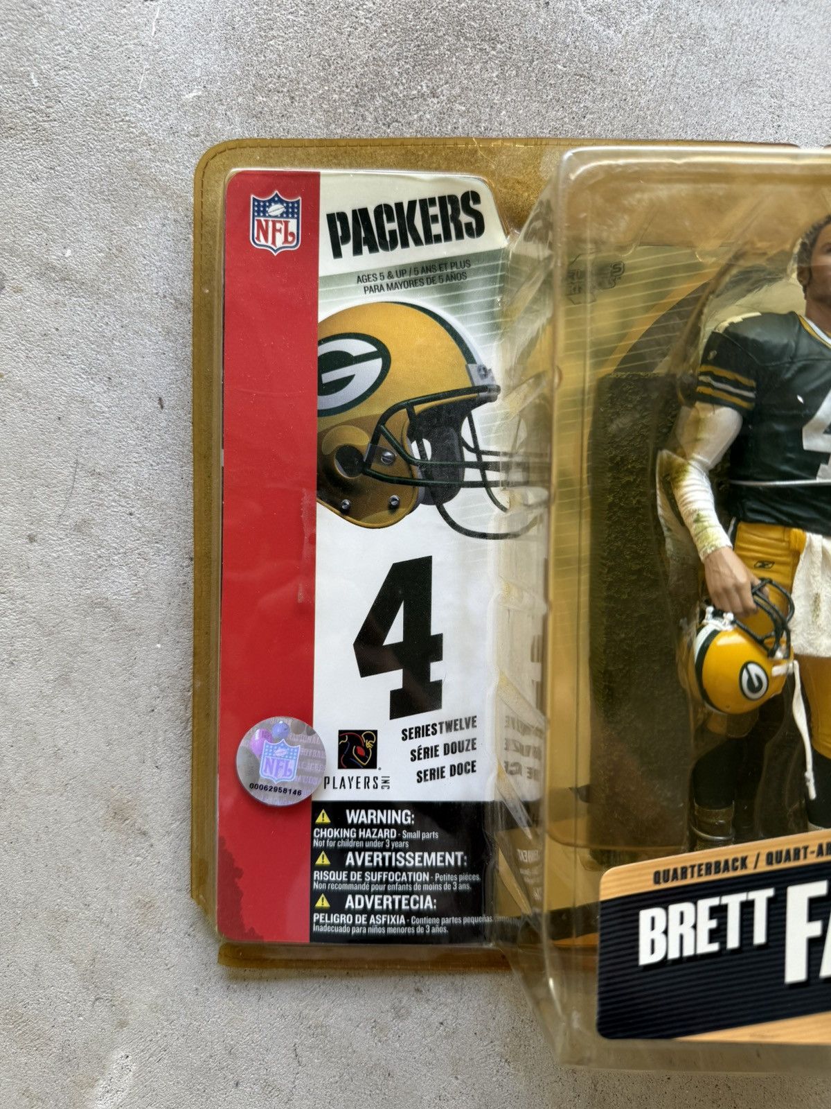 NFL Vintage NFL Brett Favre McFarlane Toys Green Action Figures Size ONE SIZE - 5 Thumbnail