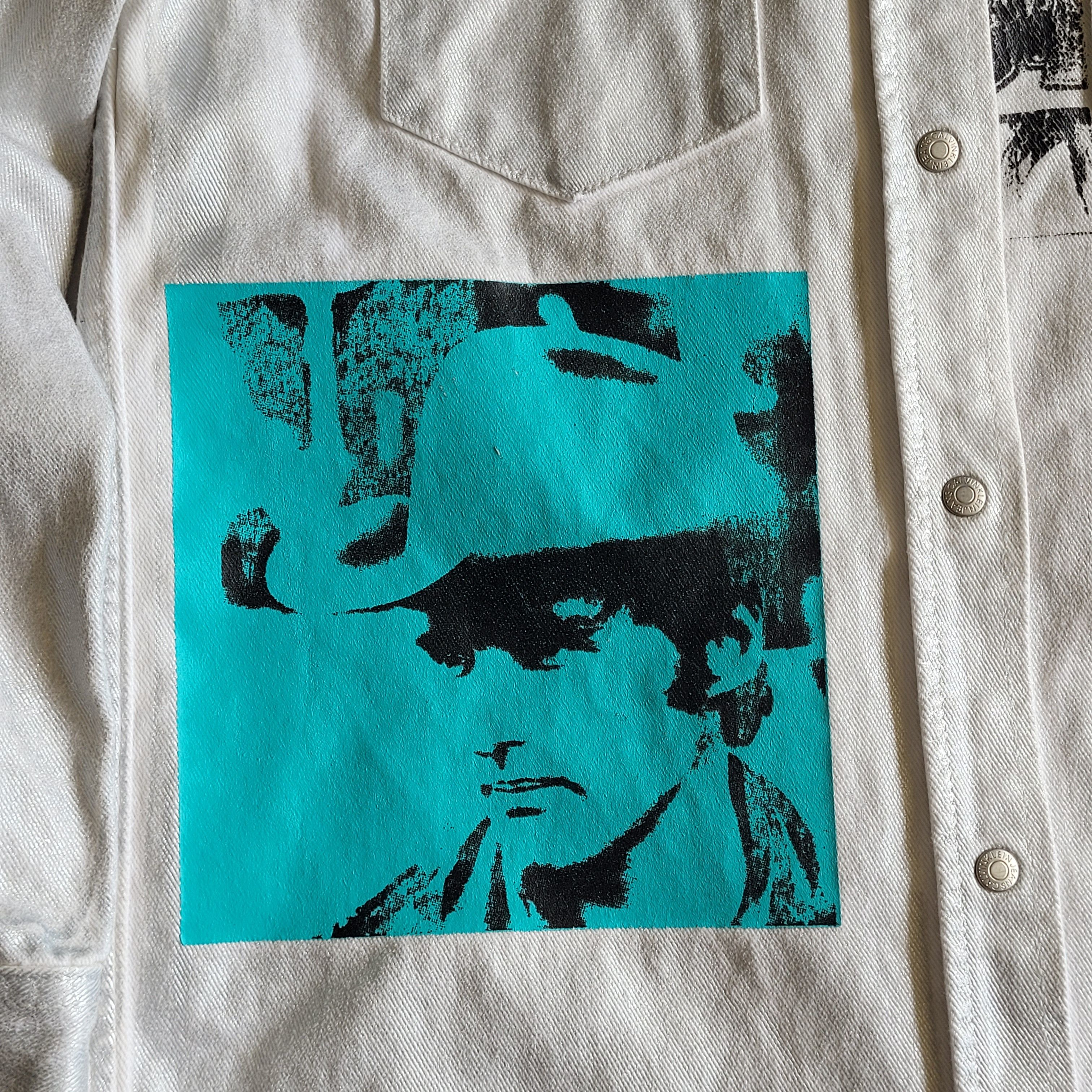 Raf Simons Calvin Klein by Raf Simons "cowboy" printed shirt/overshirt Size US XS / EU 42 / 0 - 3 Thumbnail