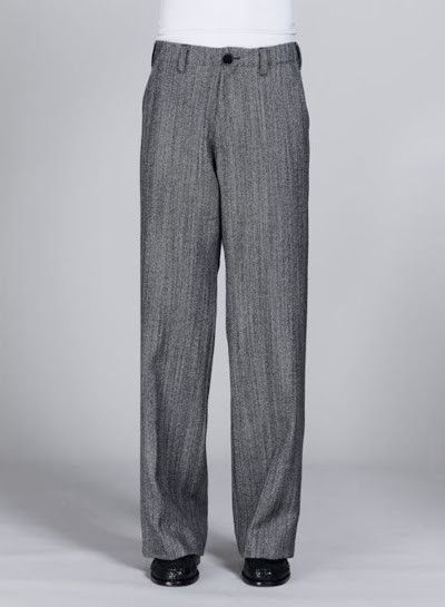 Marni o1w1db10125 Creased Tailored Trousers in Grey Size US 34 / EU 50 - 1 Thumbnail